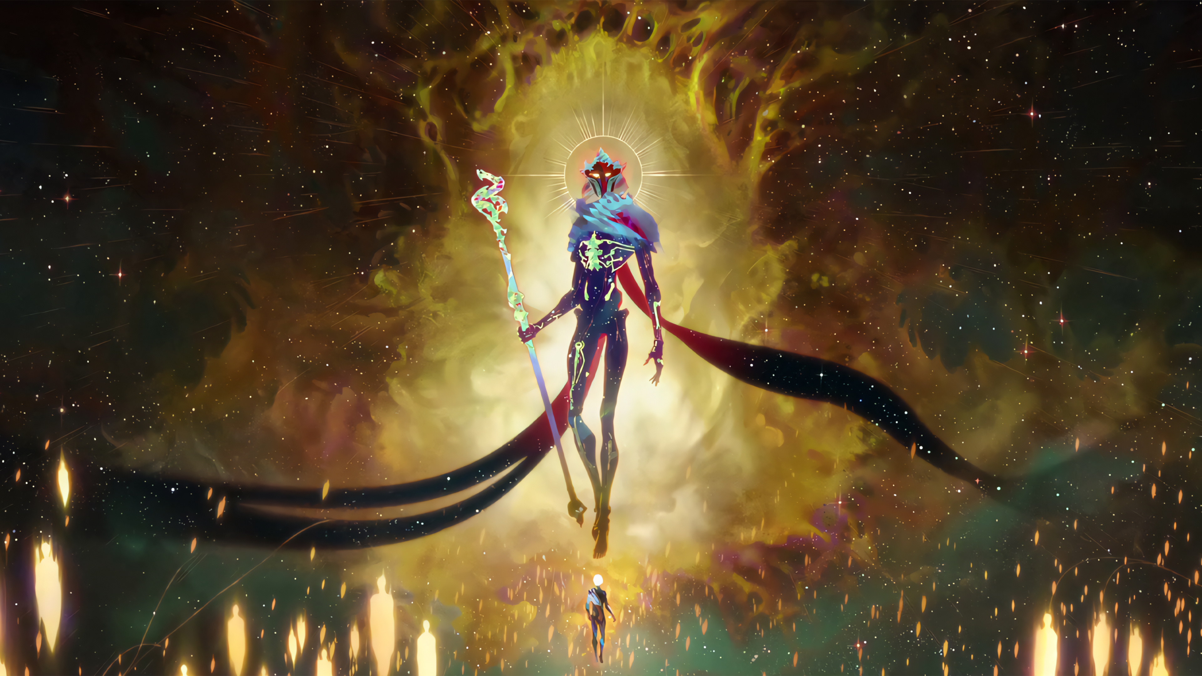 Free download Electronic Games Characters Battle of the Two Cities League of Legends TV Series Animation 4K Wallpapers, Wallpaper(s) website provided.