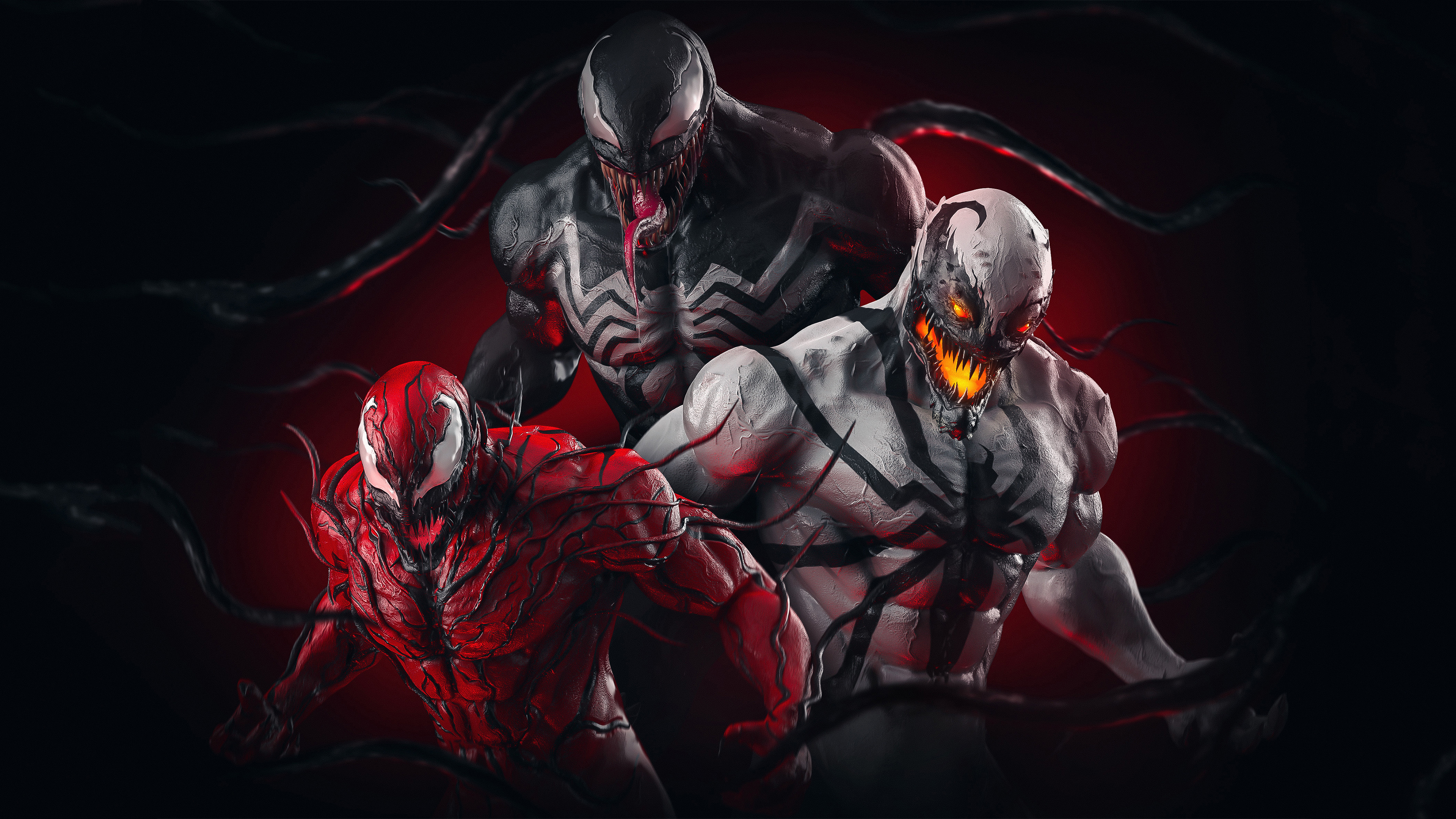 Free download Venom Holocaust Anti-Venom Symbiosis Marvel Comics Superhero 4K Wallpaper, Wallpaper(s) website provided.