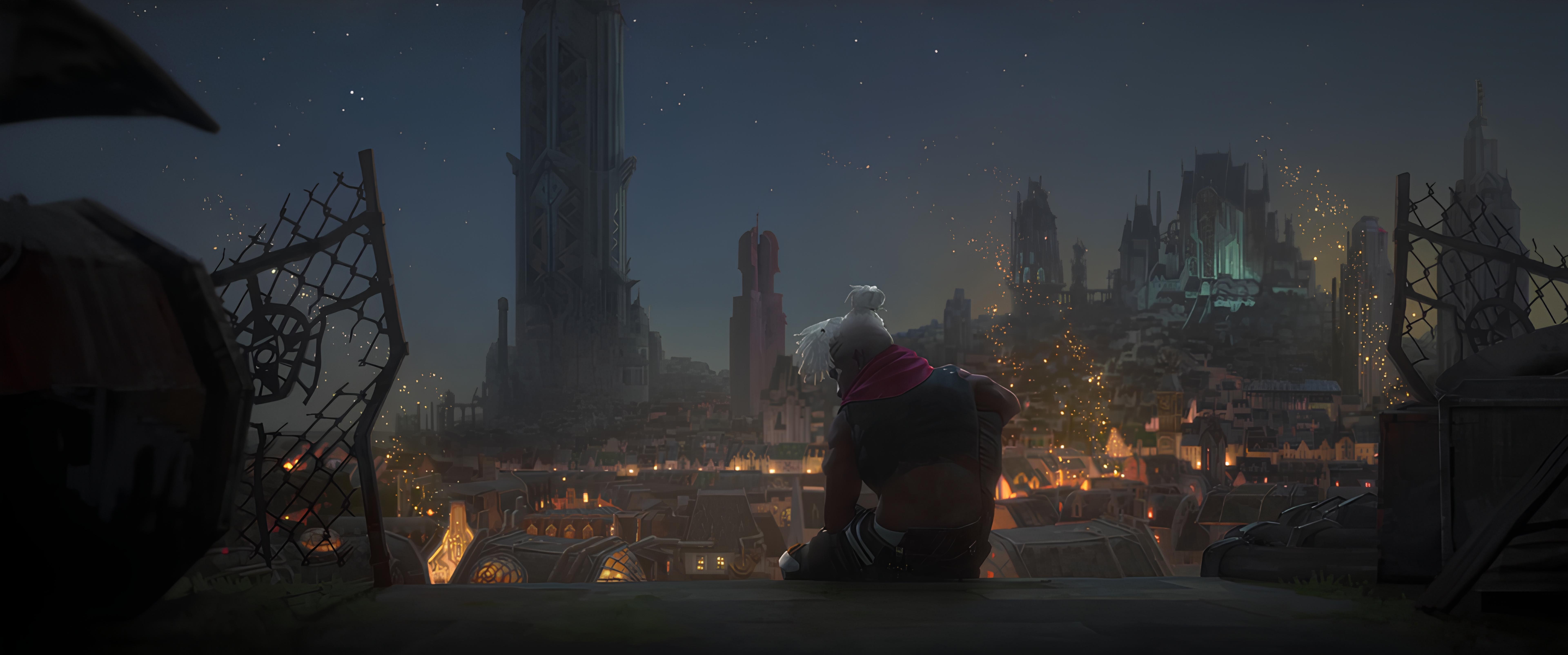 Free download Battle of the Two Cities League of Legends Ekko 8K wallpaper, Wallpaper(s) website provided.