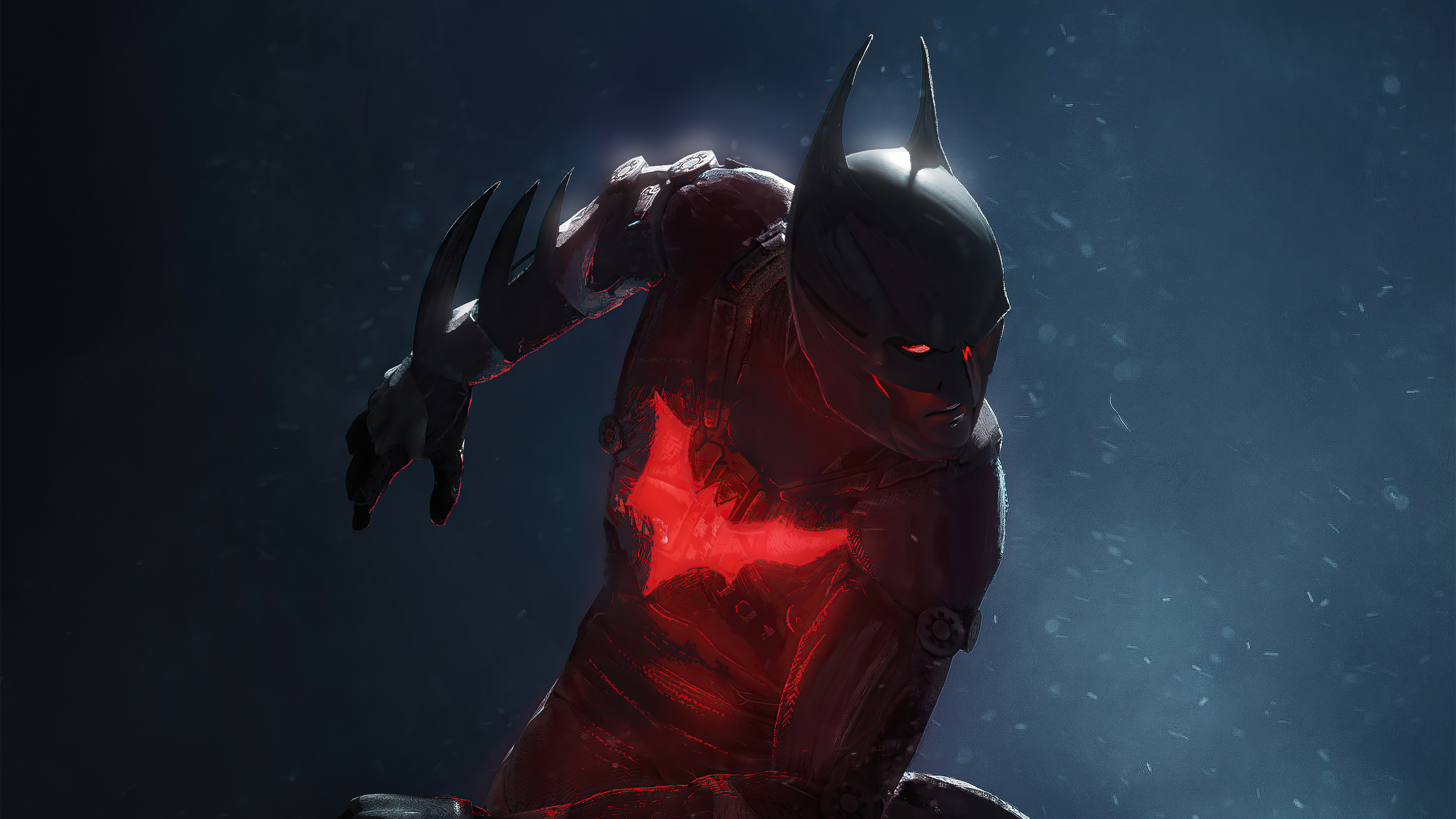 Free download Batman Beyond Comics Concept Art Dark 4K Wallpaper, Wallpaper(s) website provided.