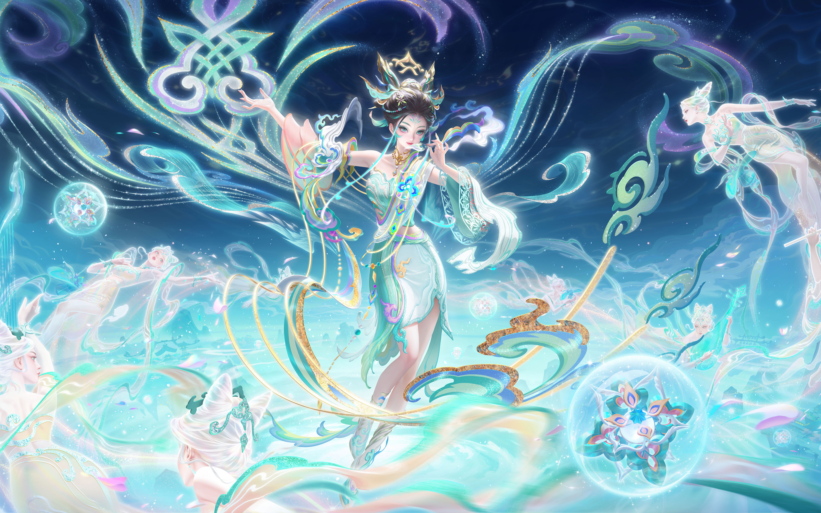 Free download Glory of Kings Year of the Snake Daji Wish to Show All living beings Game 2K Wallpaper, Wallpaper(s) website provided.
