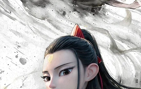 Free download Nezha Devil Child Trouble Sea Crane Tong Ink Wash 5k Mobile Wallpaper Mobile Wallpaper 1080P Wallpaper, Wallpaper(s) website provided.