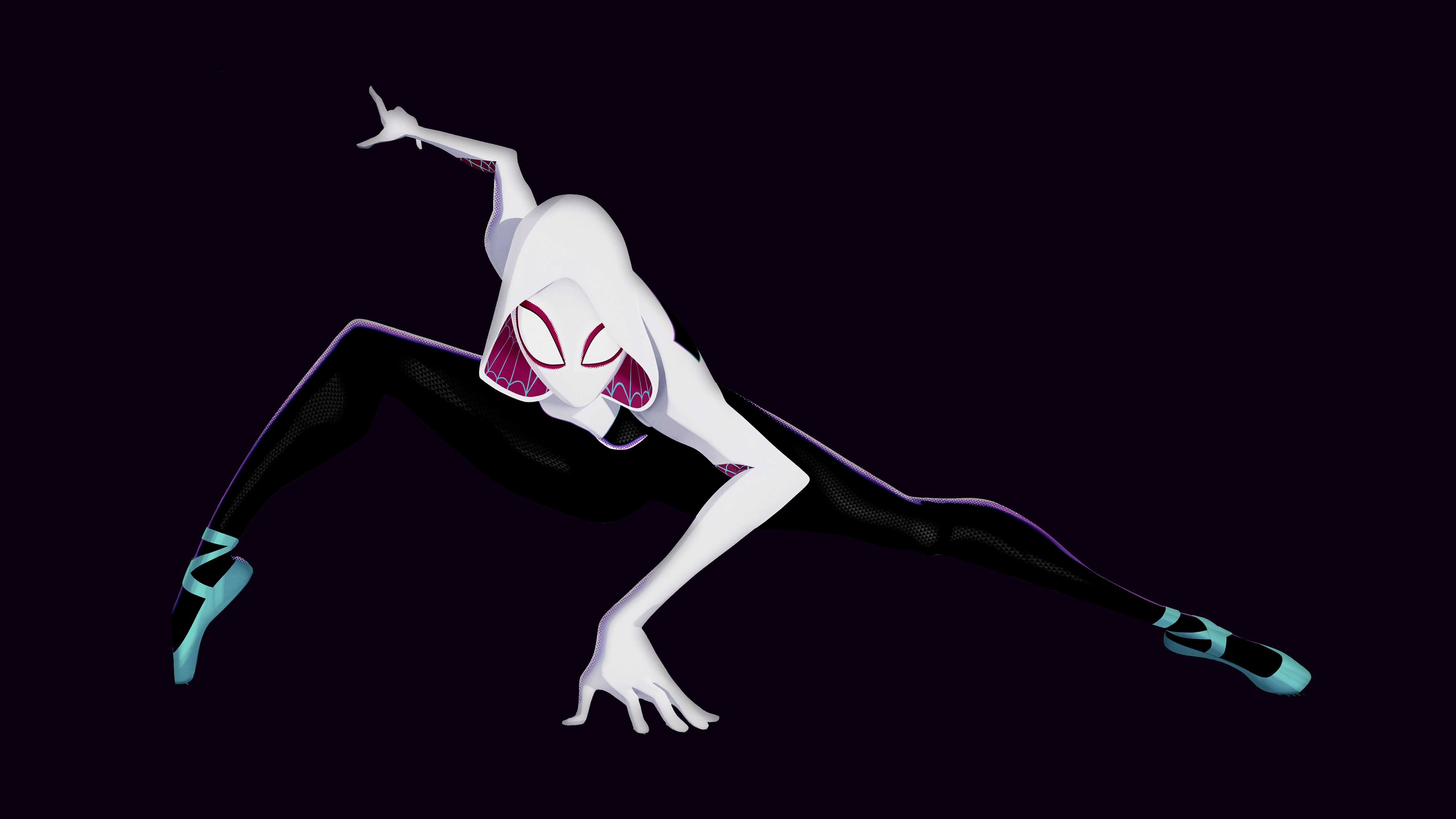 Free download Woman Comics Art Superhero Marvel Comics Spider-Man Black Background Simple Background Minimalism 4K Wallpaper, Wallpaper(s) website provided.