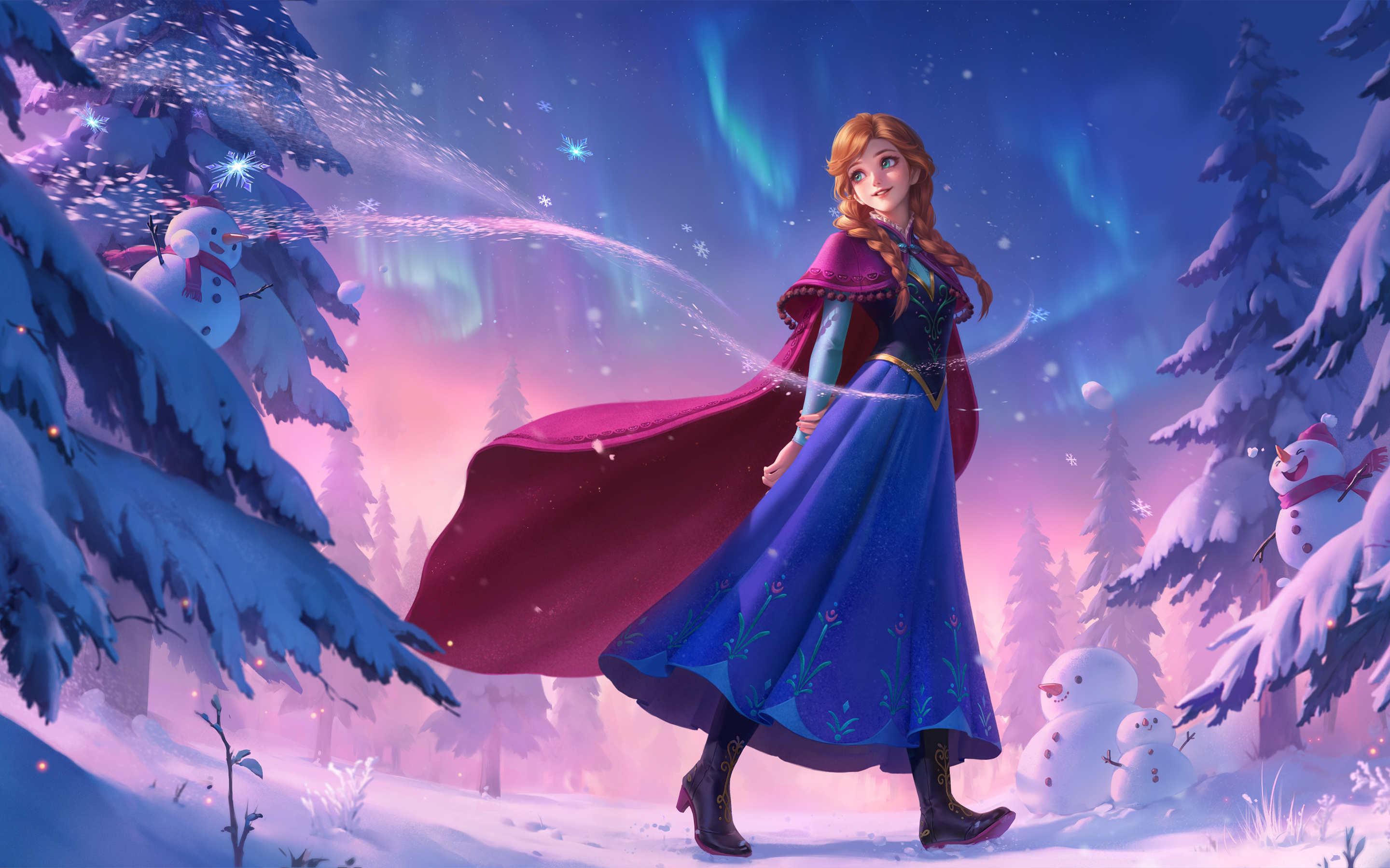 Free download Honor of Kings Xi Shi Snow Adventure Game 2K Wallpaper, Wallpaper(s) website provided.