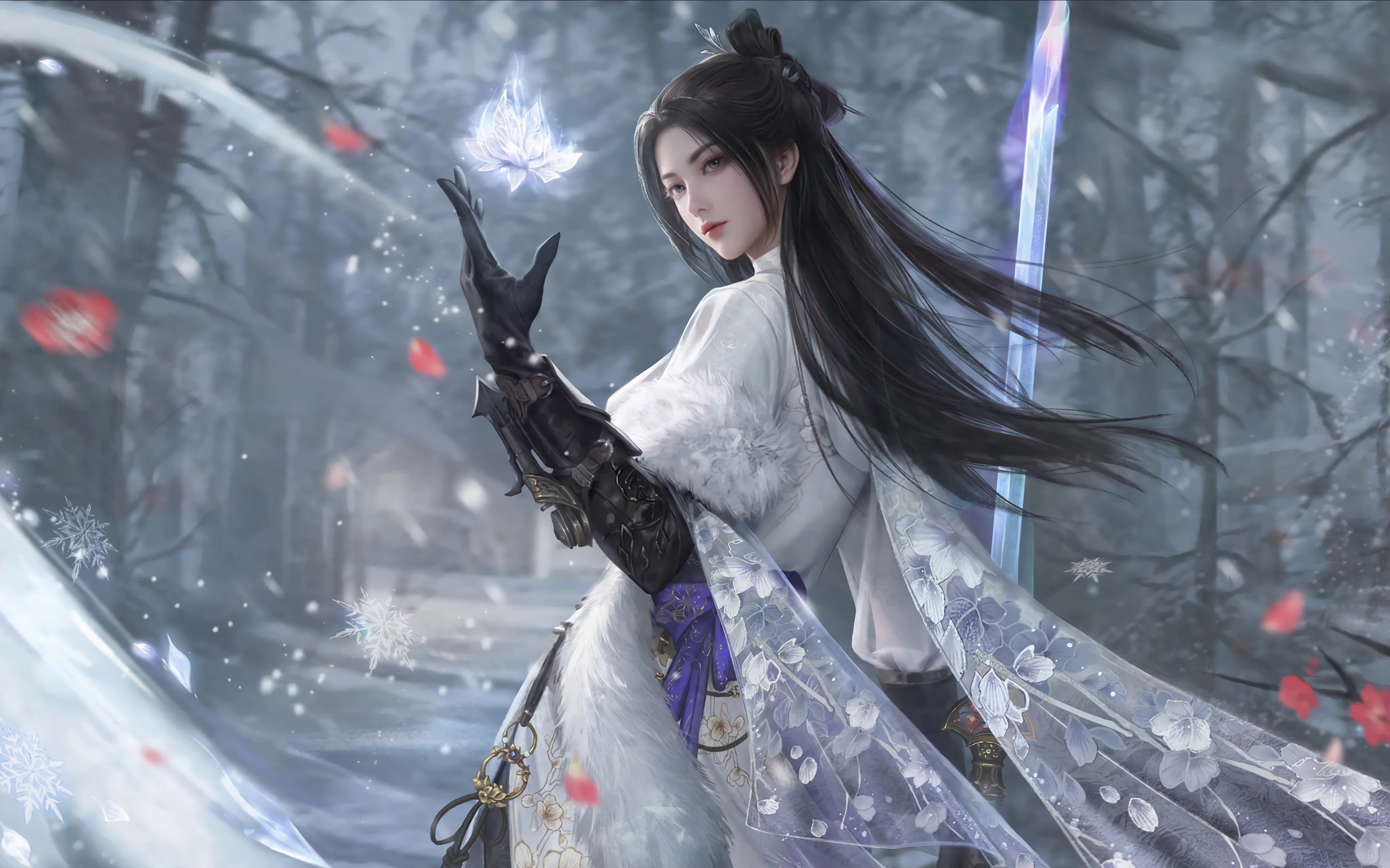 Free download The Princess Gu Qinghan Game Wallpaper 2K Wallpaper, Wallpaper(s) website provided.