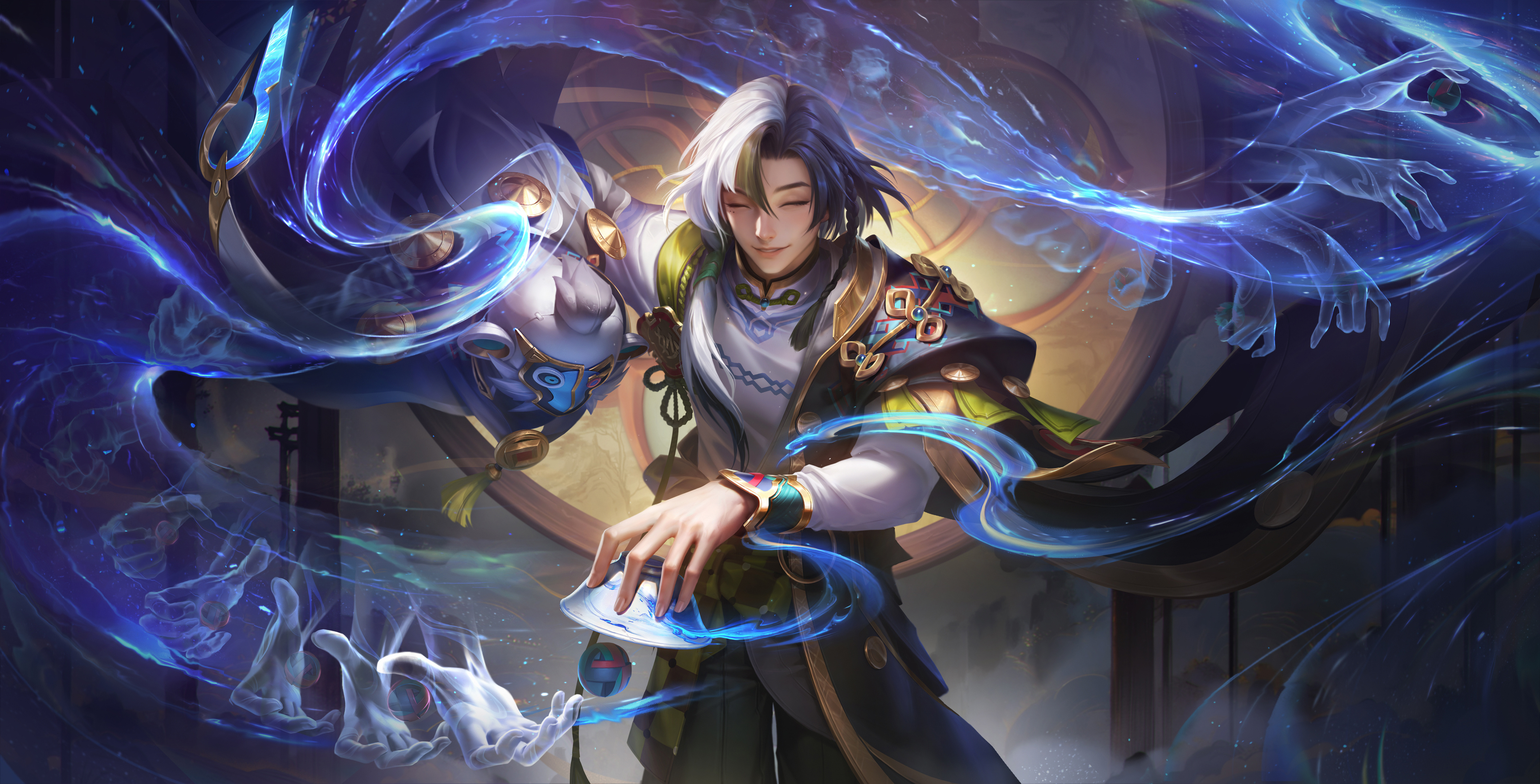 Free download Honor of Kings Smiling Hands Ultra-clear No Watermark 4K Wallpaper, Wallpaper(s) website provided.