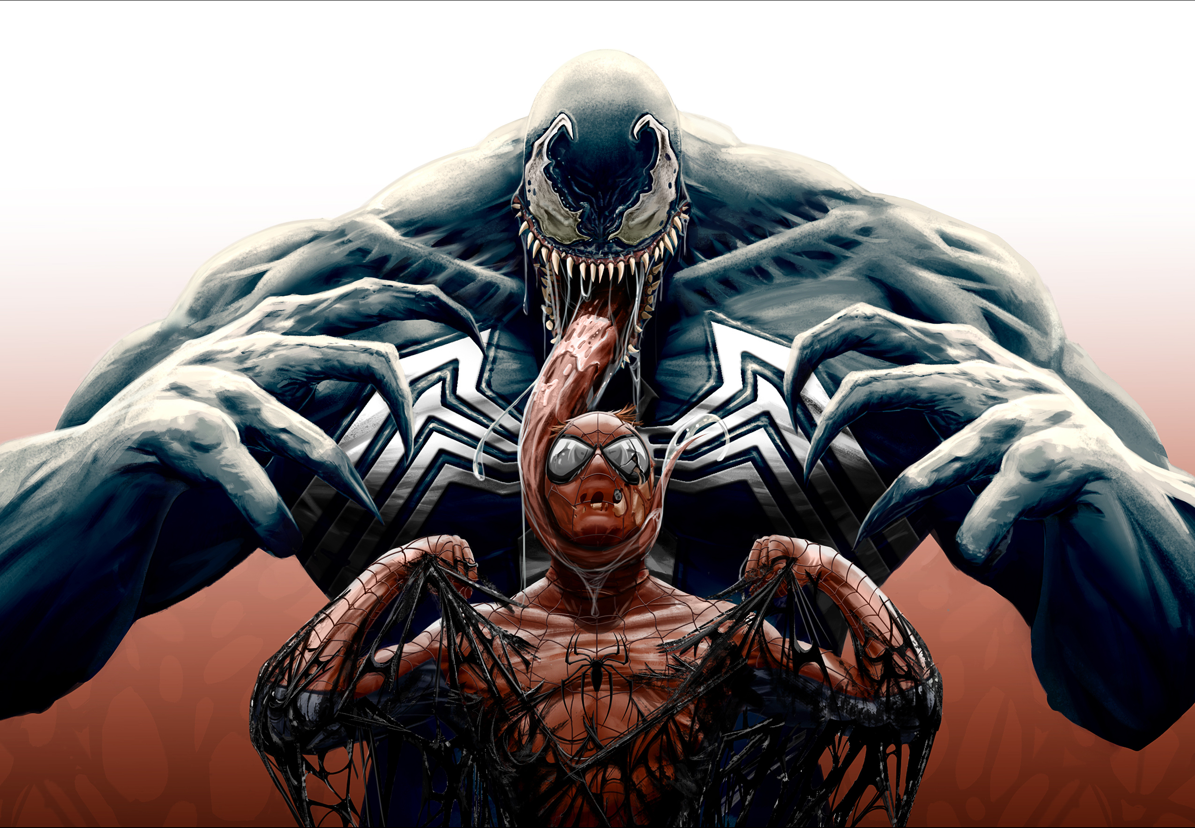 Free download Spider-Man Venom Symbiosis Comics Marvel 4K Wallpapers, Wallpaper(s) website provided.