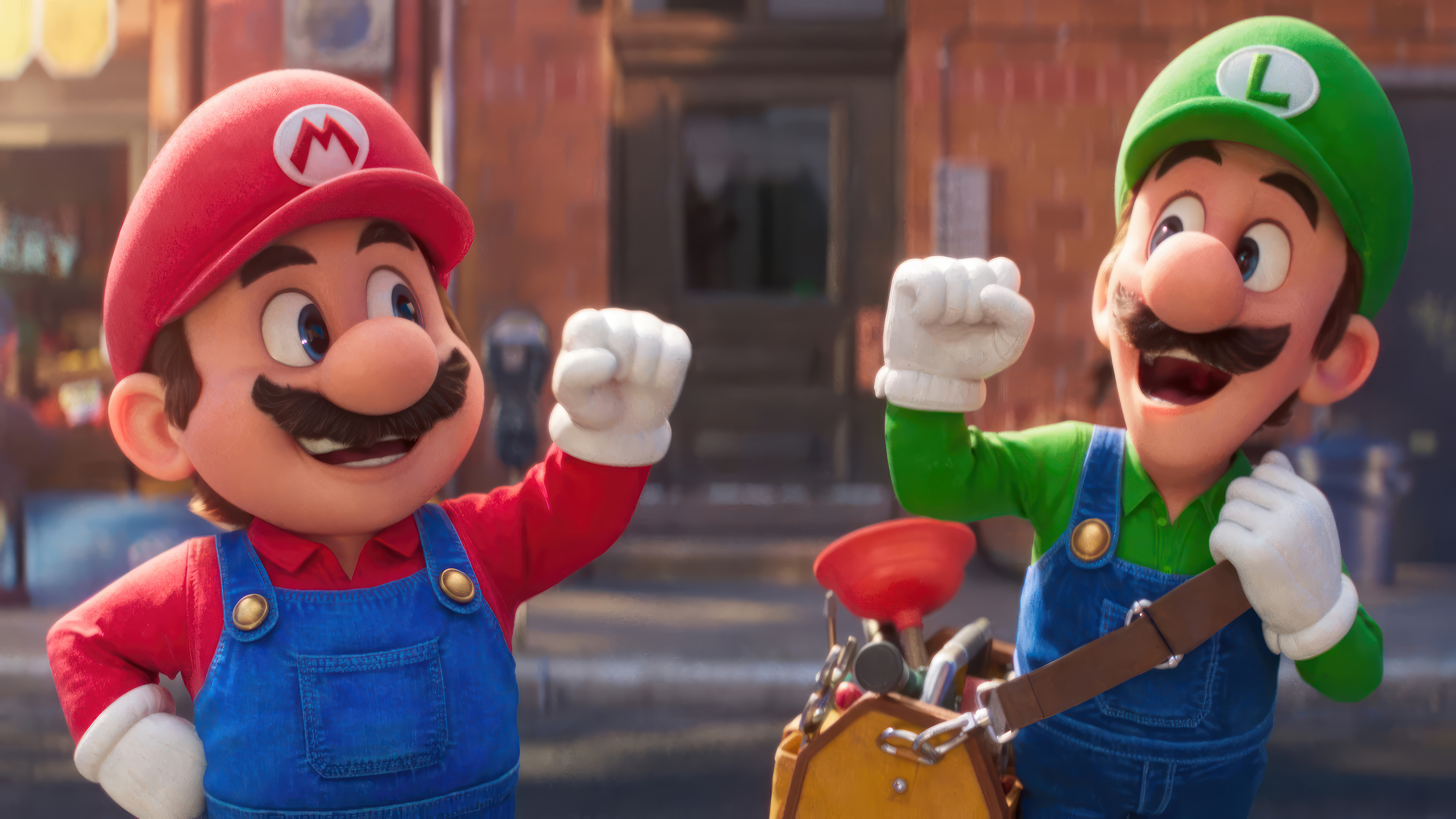 Free download Mario Luigi Beard Movie Characters Gloves Movie Stills Hat 4K Wallpaper, Wallpaper(s) website provided.