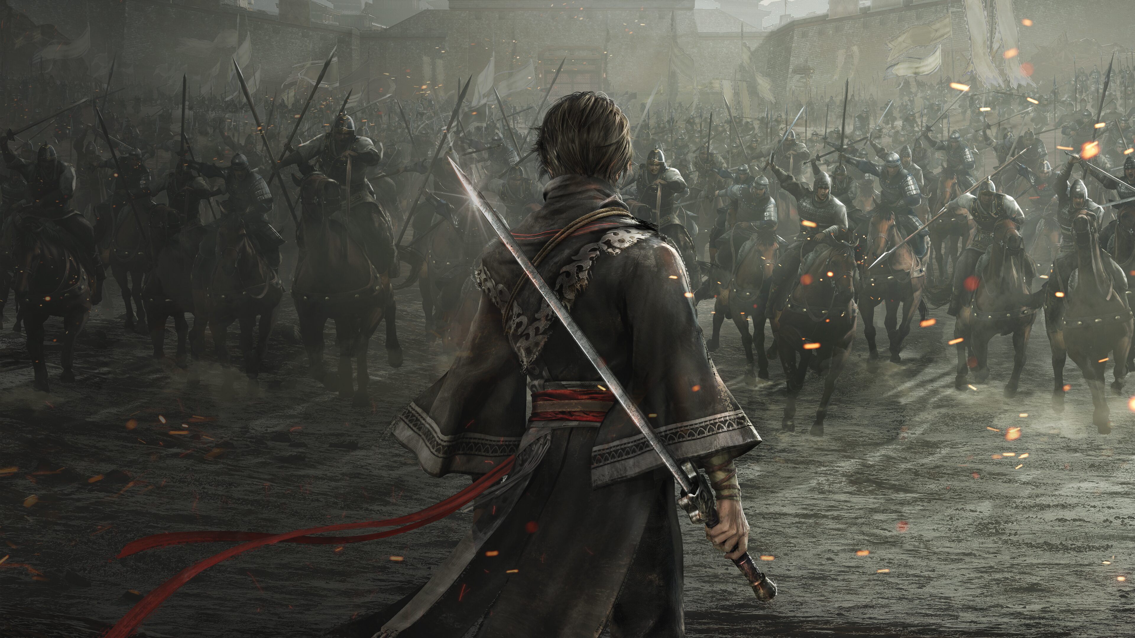 Free download Knight Dynasty Warriors Electronic Game Swordsman 4K Wallpaper, Wallpaper(s) website provided.