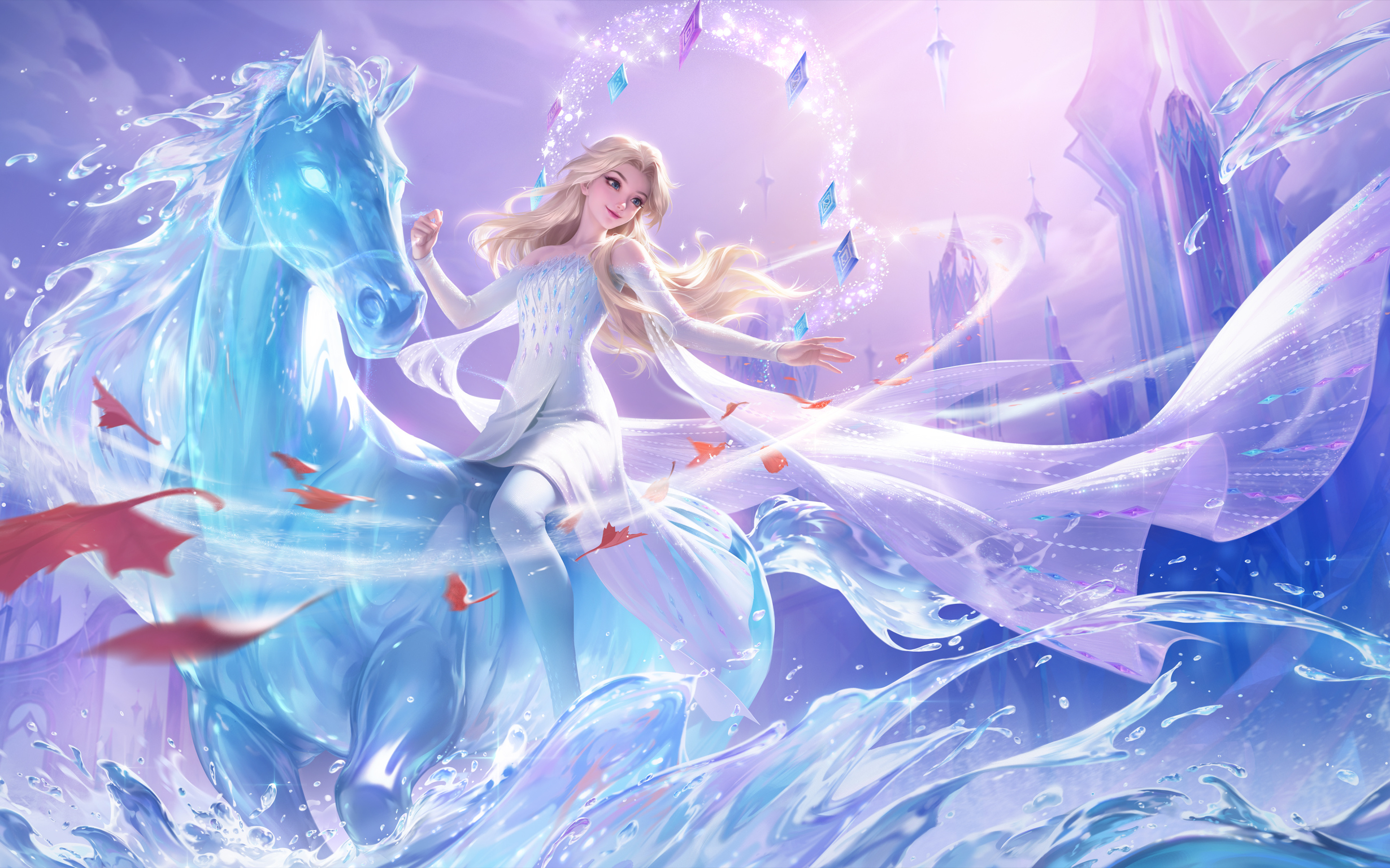 Free download Honor of King Zhen Ji Adventure of Snow Realm Game 2K Wallpaper, Wallpaper(s) website provided.
