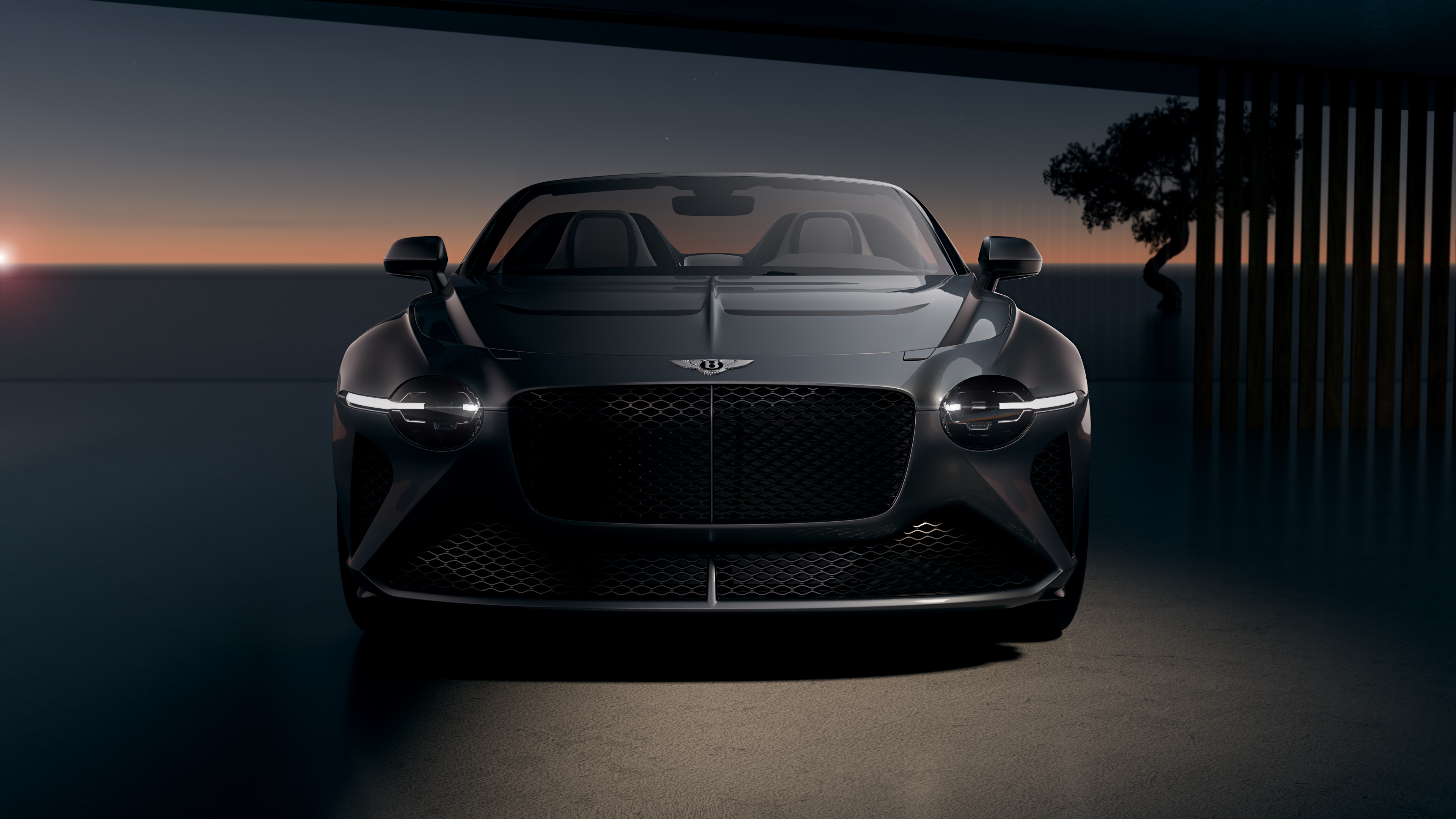Free download Bentley CGI Black Car 4K Wallpaper, Wallpaper(s)