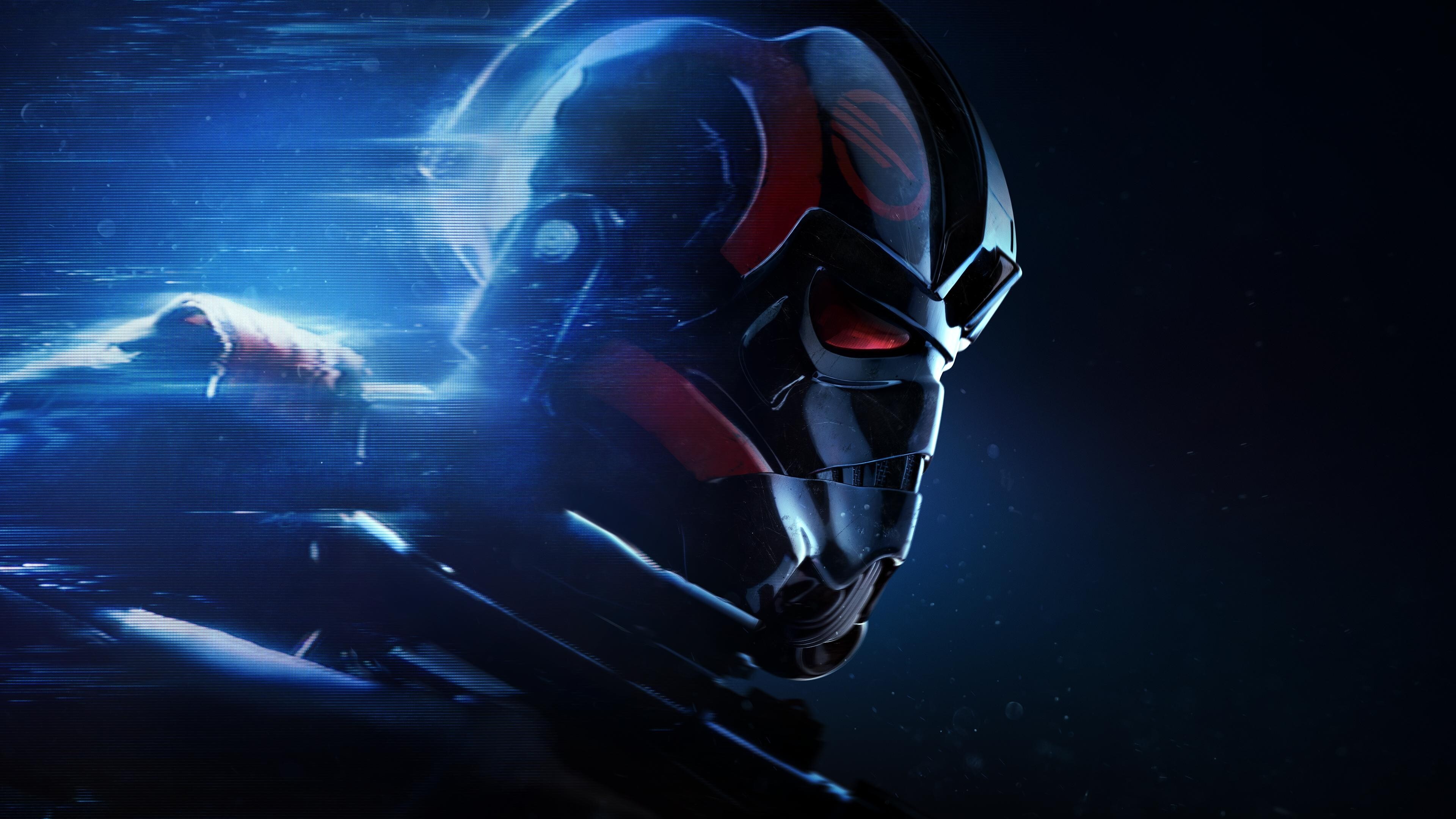 Free download Storm Warrior Elite Warrior Video Games Science Fiction Helmet Star Wars Frontline 4K Wallpaper, Wallpaper(s) website provided.