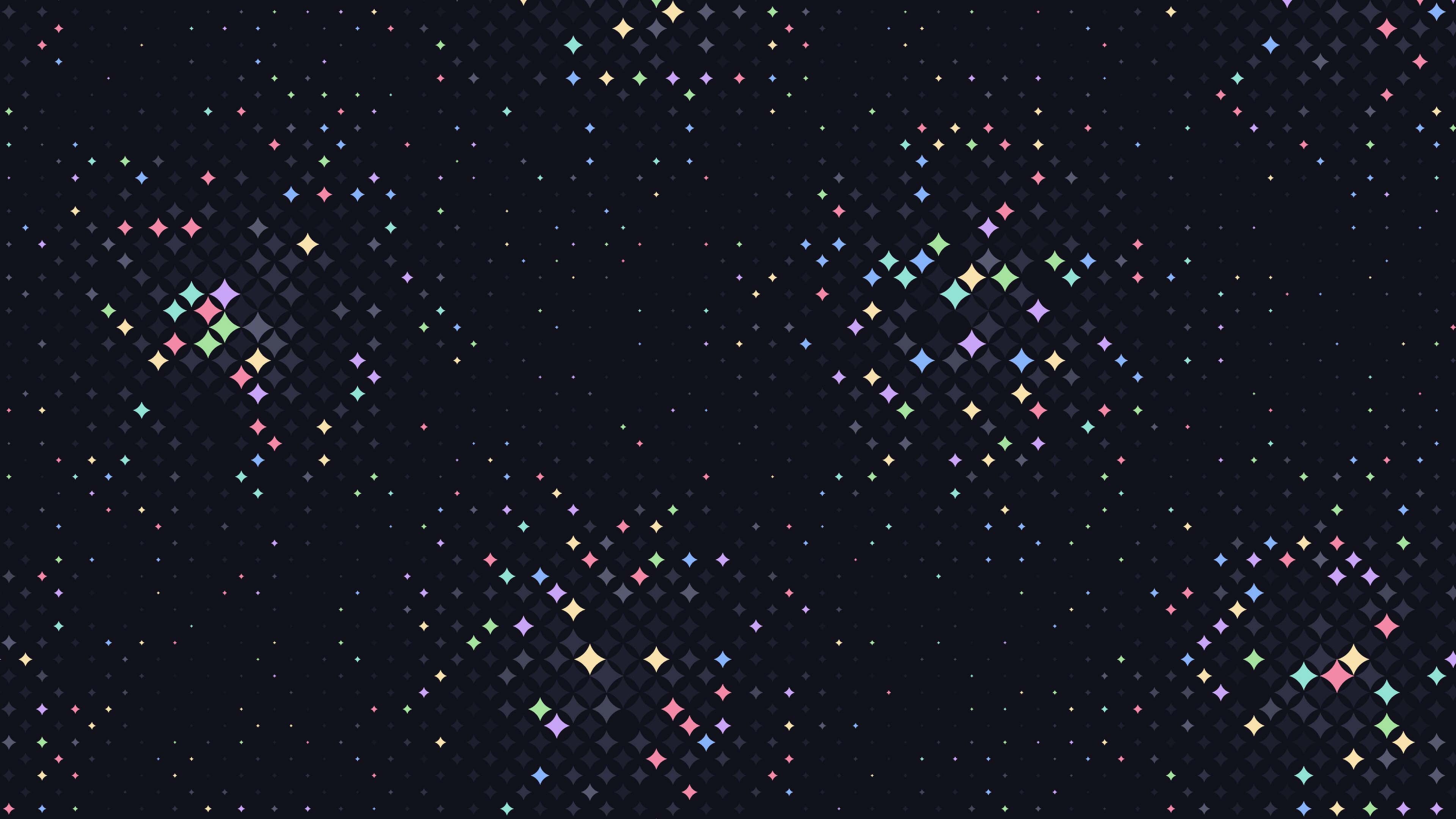 Free download Dark Color Abstract Star Minimalism Simple Background 4K Wallpaper, Wallpaper(s) website provided.