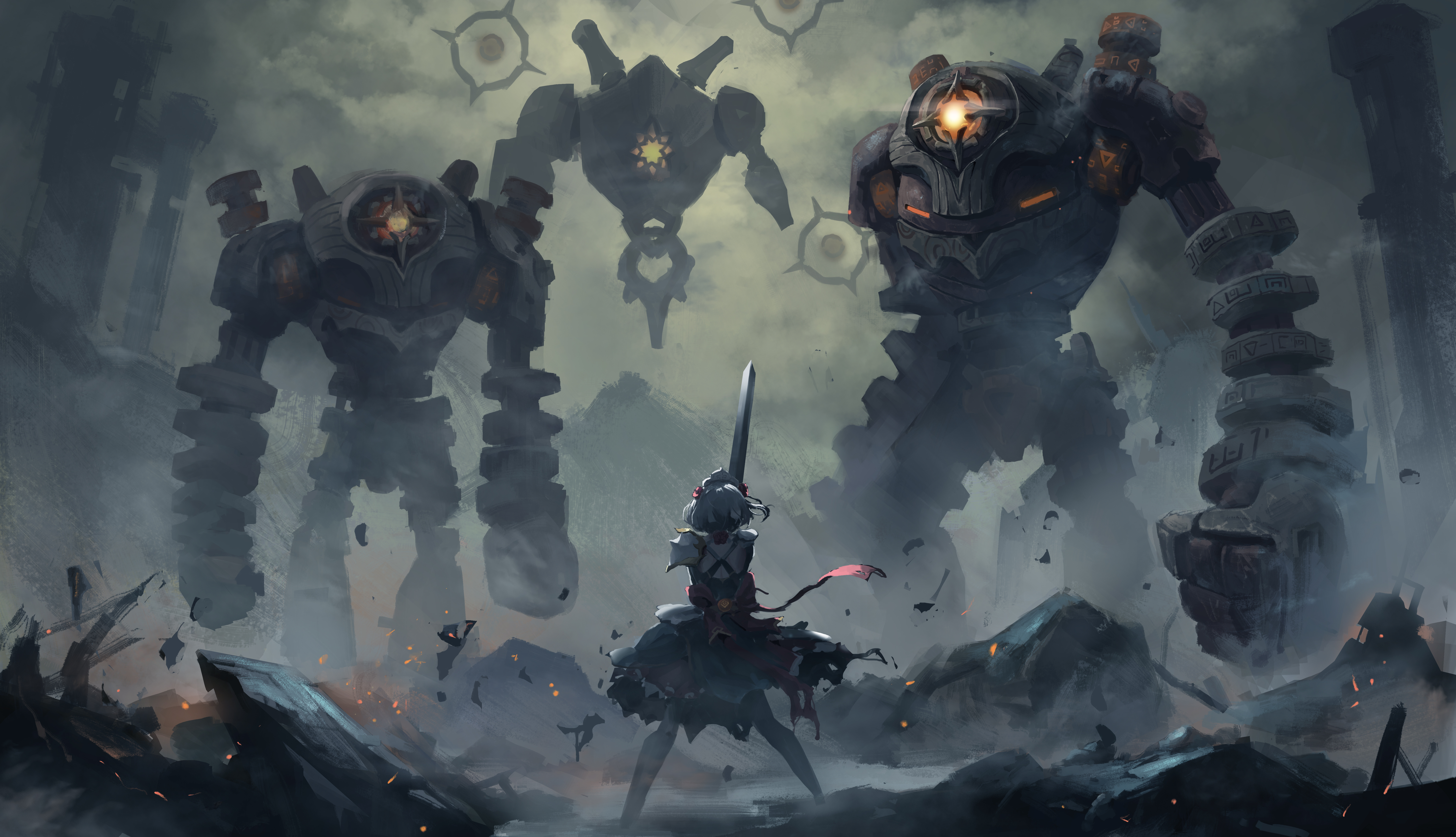 Free download Illustrations Fantasy Art Genshin Impact Computer Wallpaper 4K Wallpaper, Wallpaper(s) website provided.