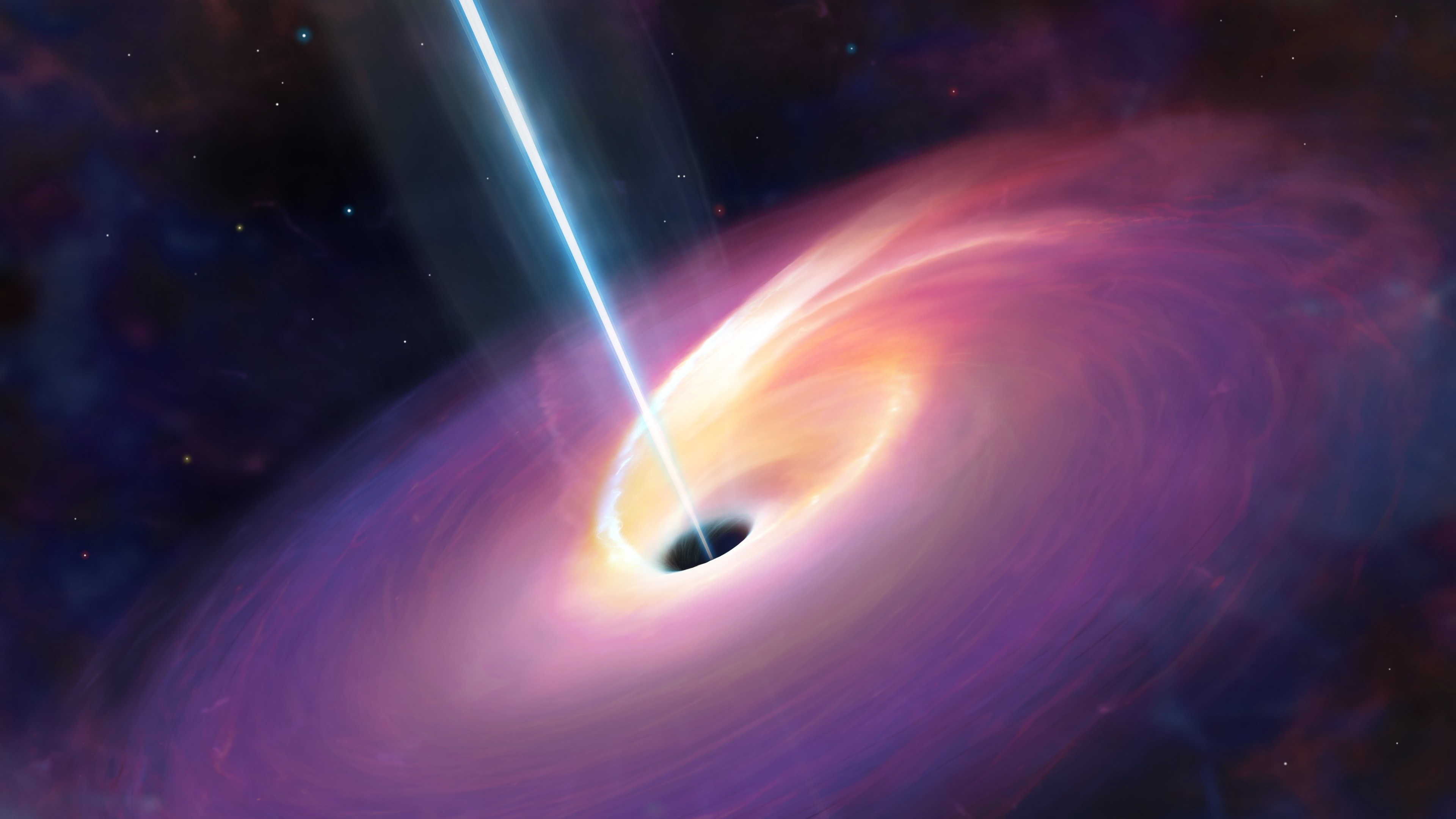 Free download Black Hole Space Galli Universe Dark Space Art AI Art 4K Wallpaper, Wallpaper(s) website provided.