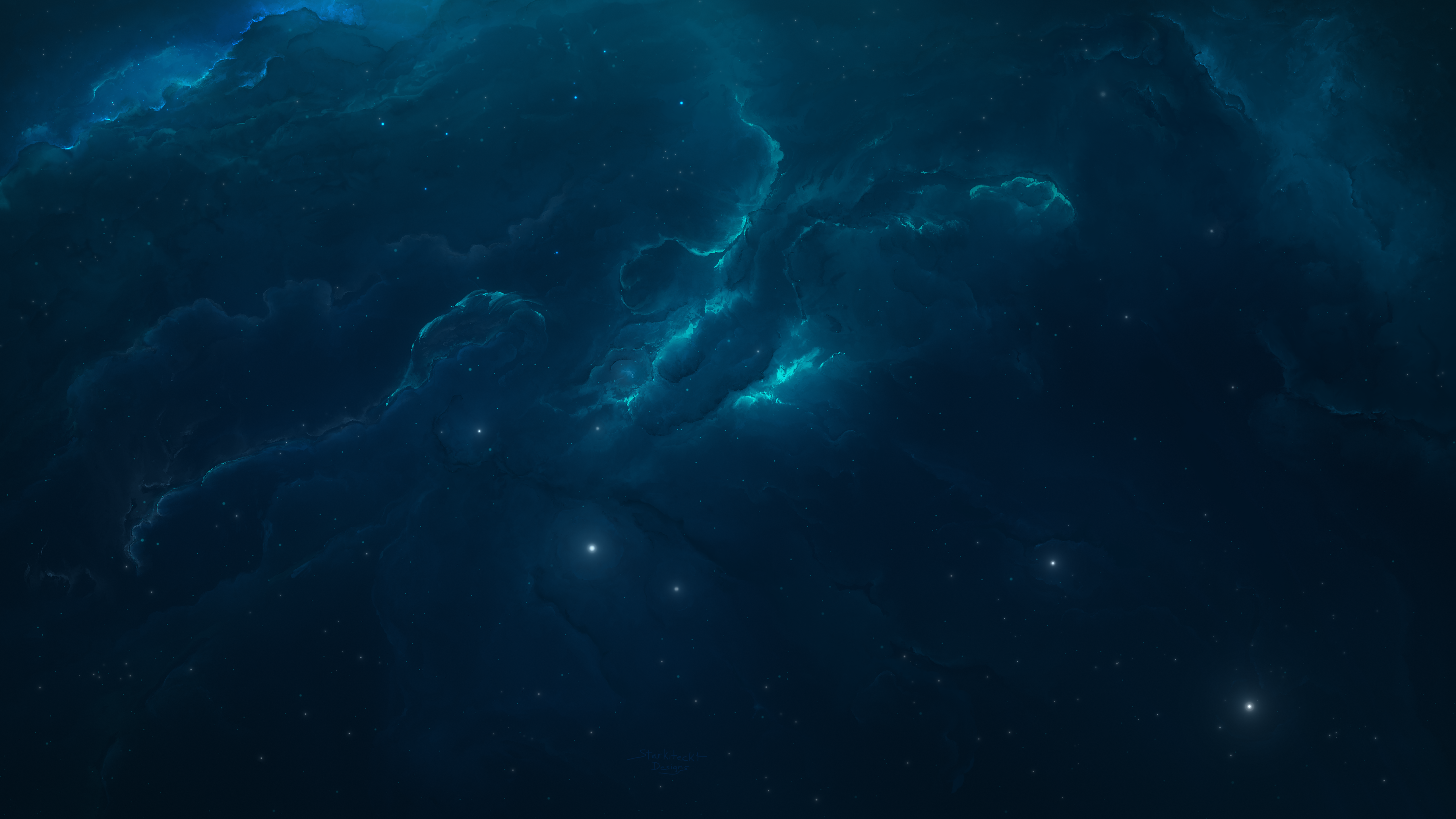 Free download Space Stars Universe Blue 4K Wallpaper, Wallpaper(s) website provided.
