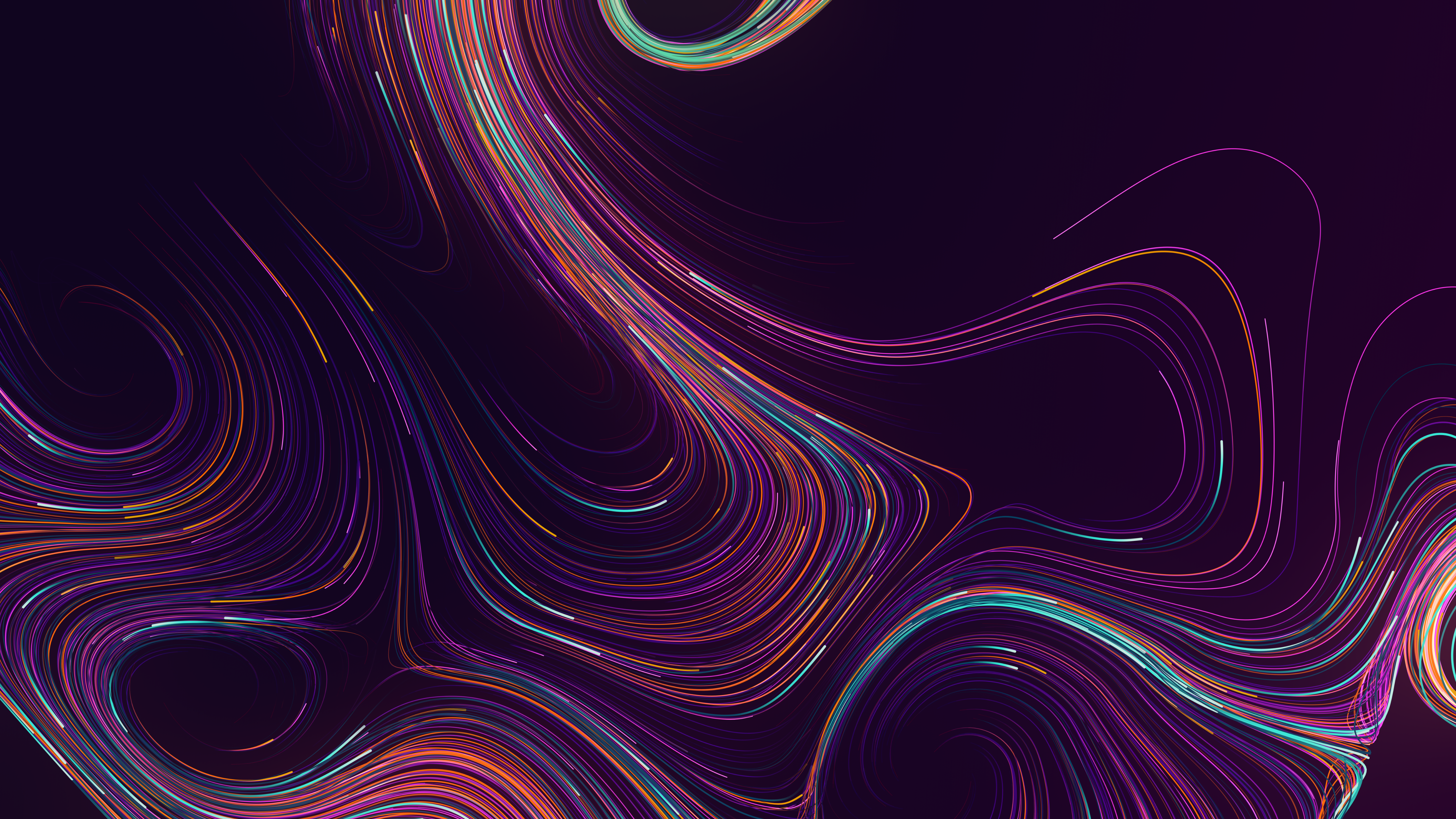 Free download Abstract Lines AI Art 4K Wallpaper, Wallpaper(s)