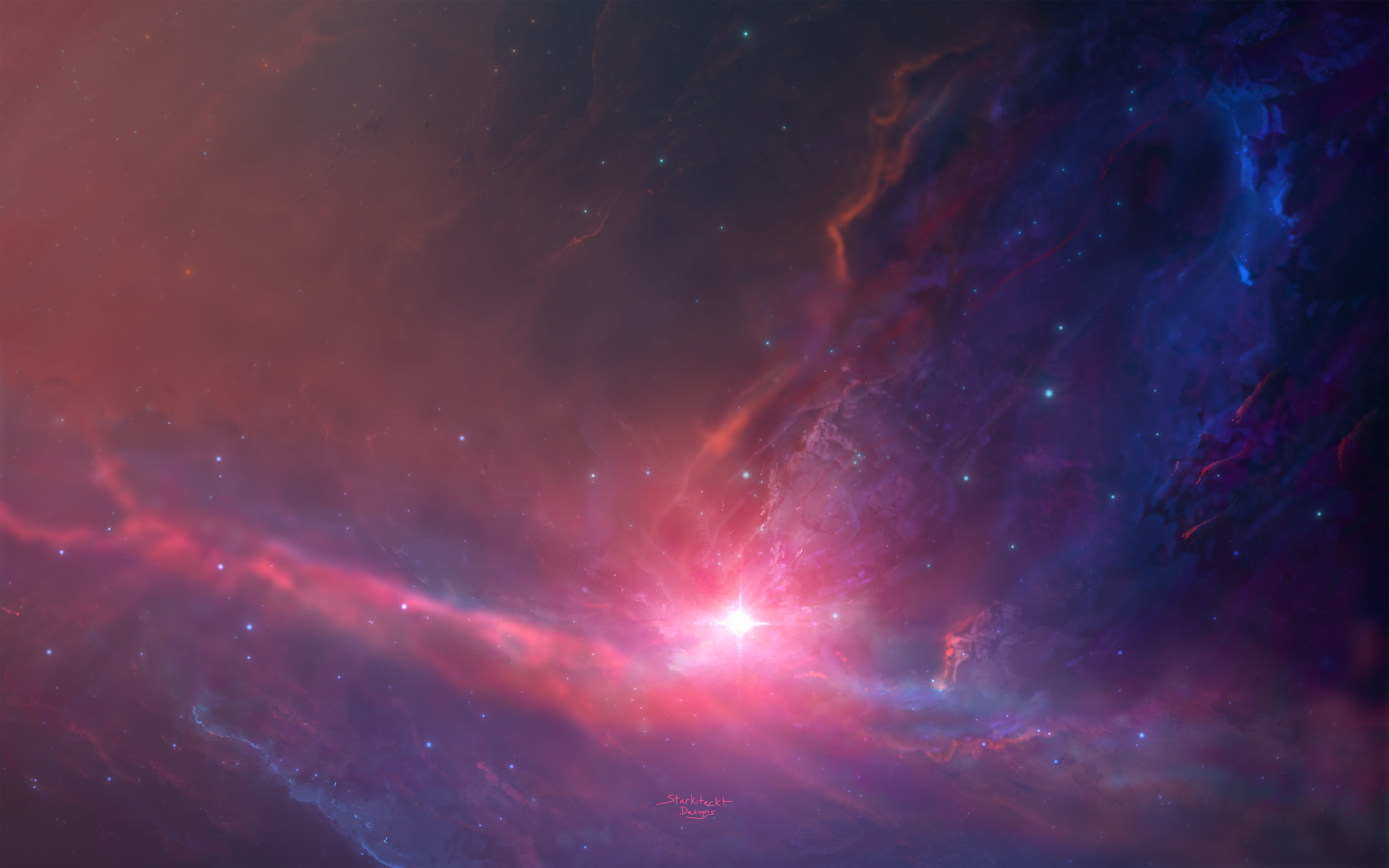 Free download Nebula Universe Stars 4K Wallpaper, Wallpaper(s) website provided.
