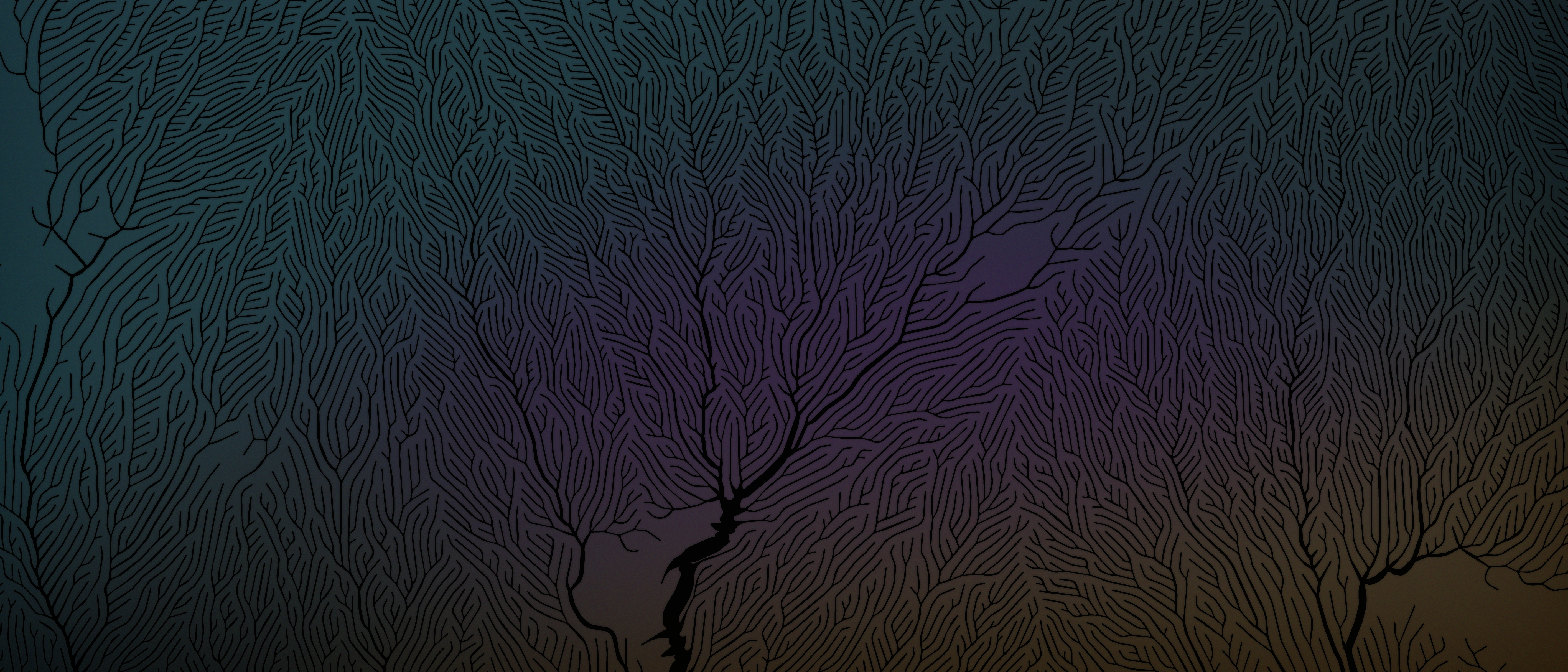 Free download Abstract Minimalism Simple Background AI Art Purple Background Orange Background Blue Background Ultra-wide 4K Wallpaper, Wallpaper(s) website provided.