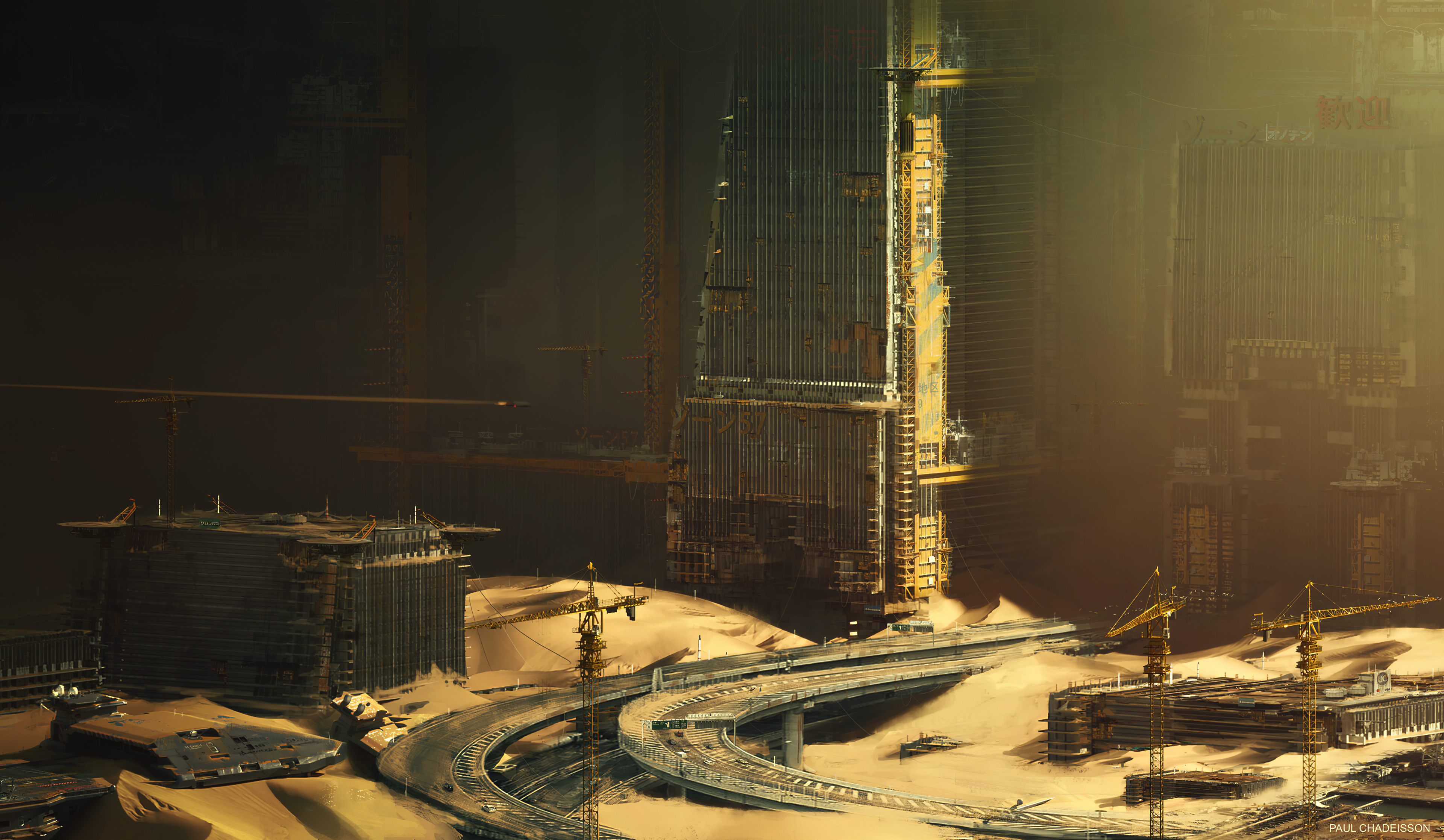Free download Architecture Futurism Abandoned City Abandoned Computer Wallpaper 4K Wallpaper, Wallpaper(s) website provided.
