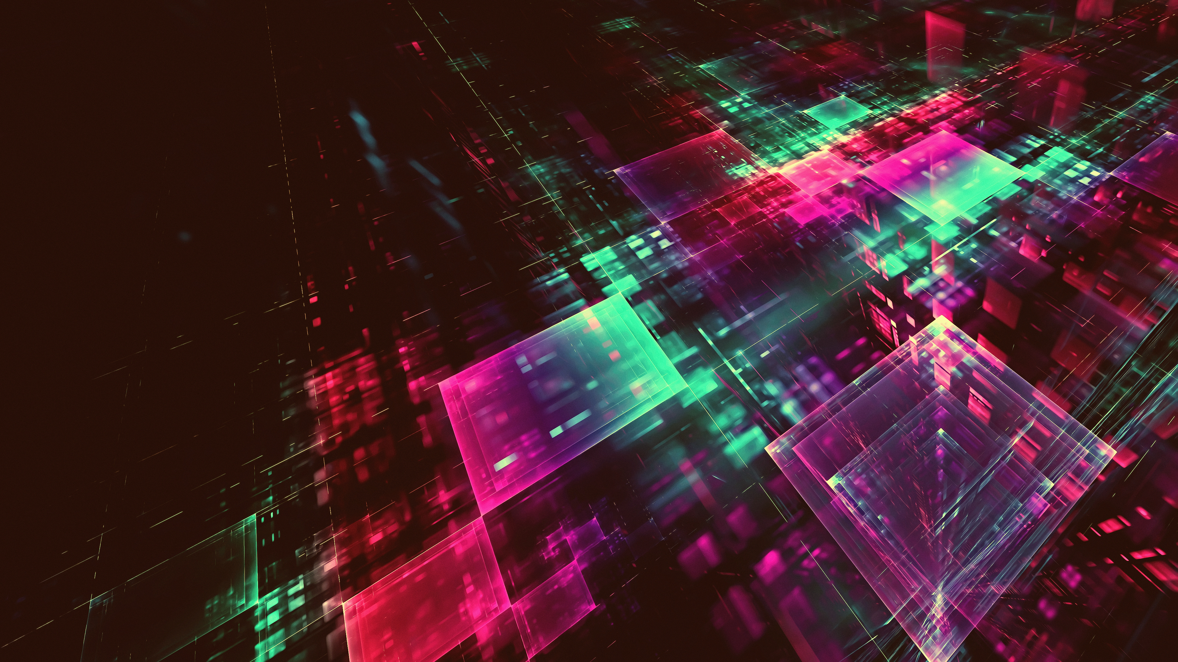 Free download Abstract AI Art Minimalism Simple Background Lines Withering Glowing Geometric 4K Wallpaper, Wallpaper(s) website provided.