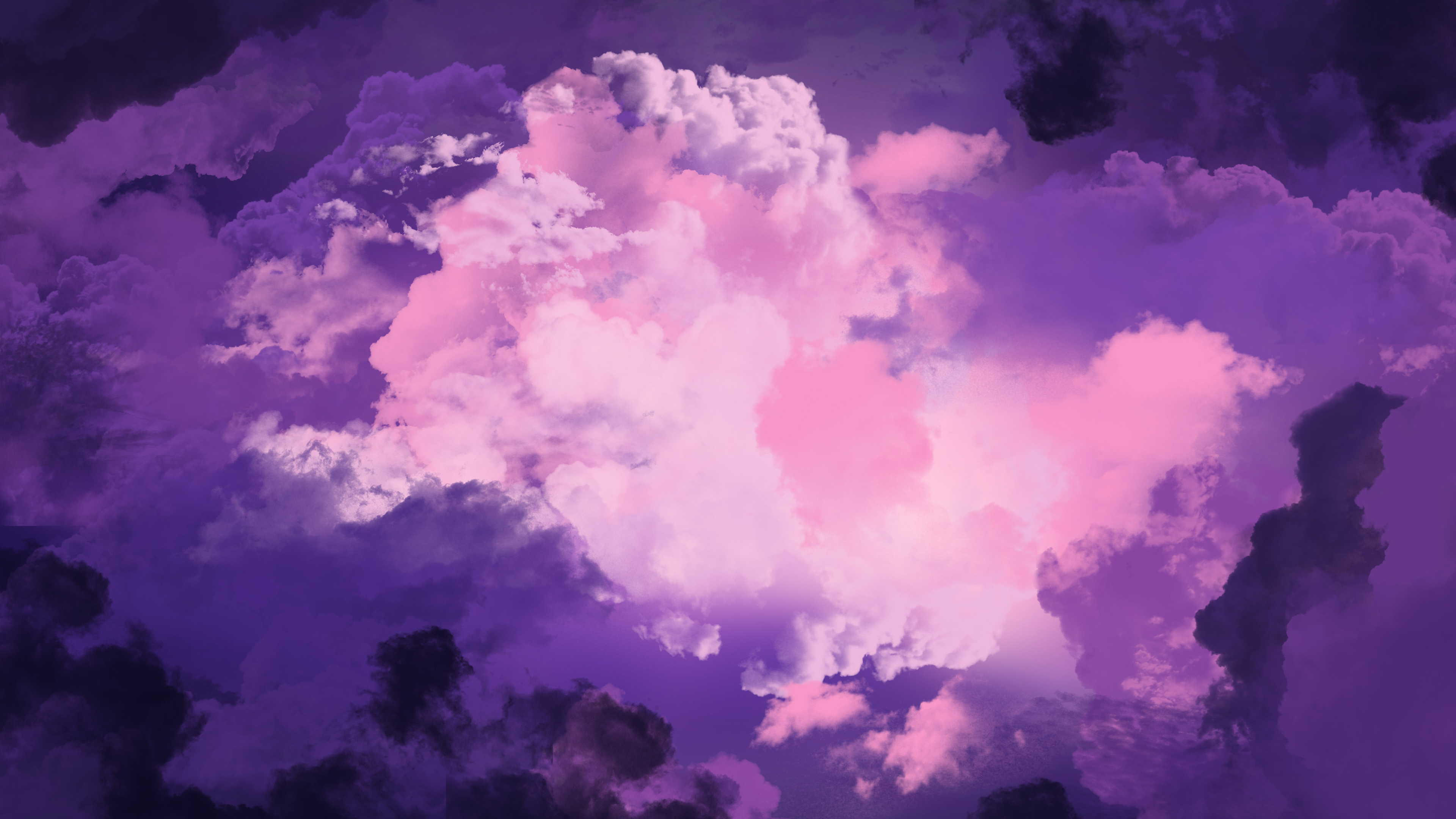 Free download Abstract purple vector cloud 4K wallpaper, Wallpaper(s) website provided.