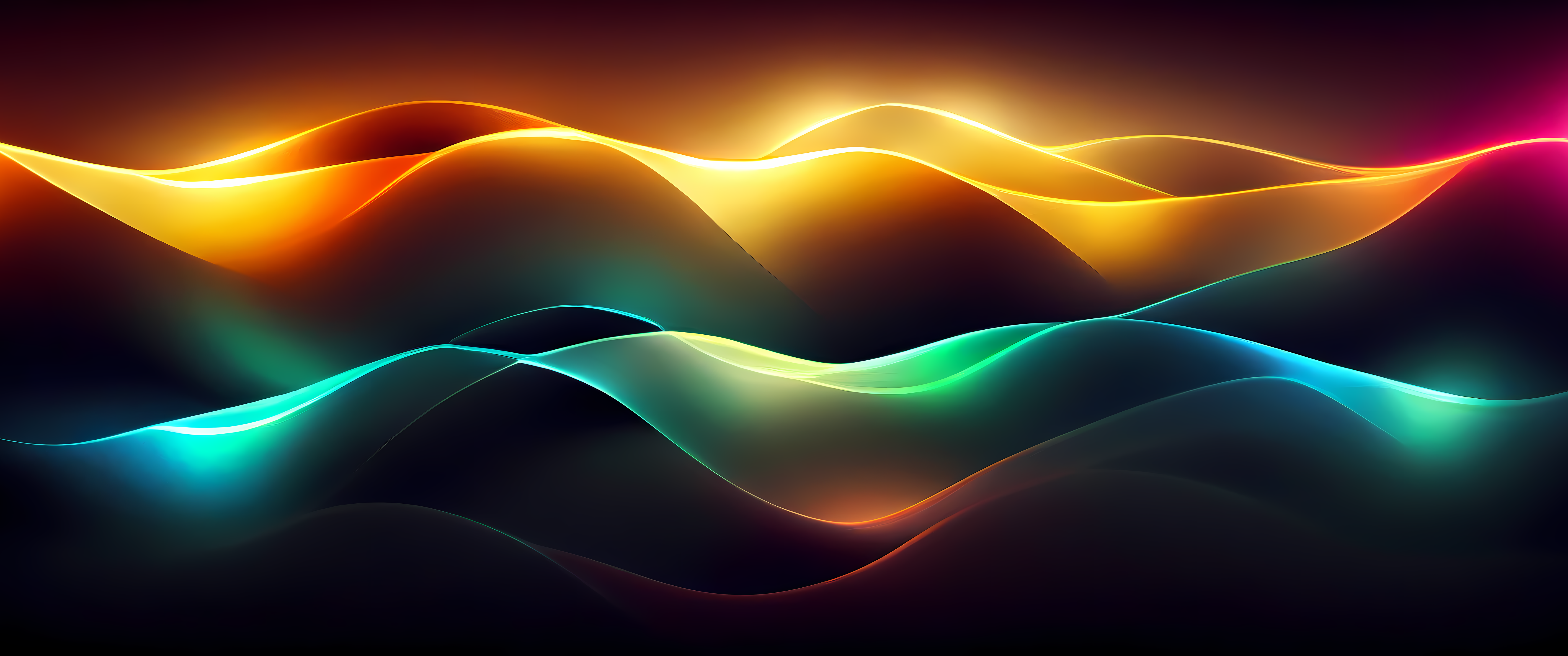 Free download Art Abstract Minimalism Ultra-wide Color Curve 4K Wallpaper, Wallpaper(s) website provided.