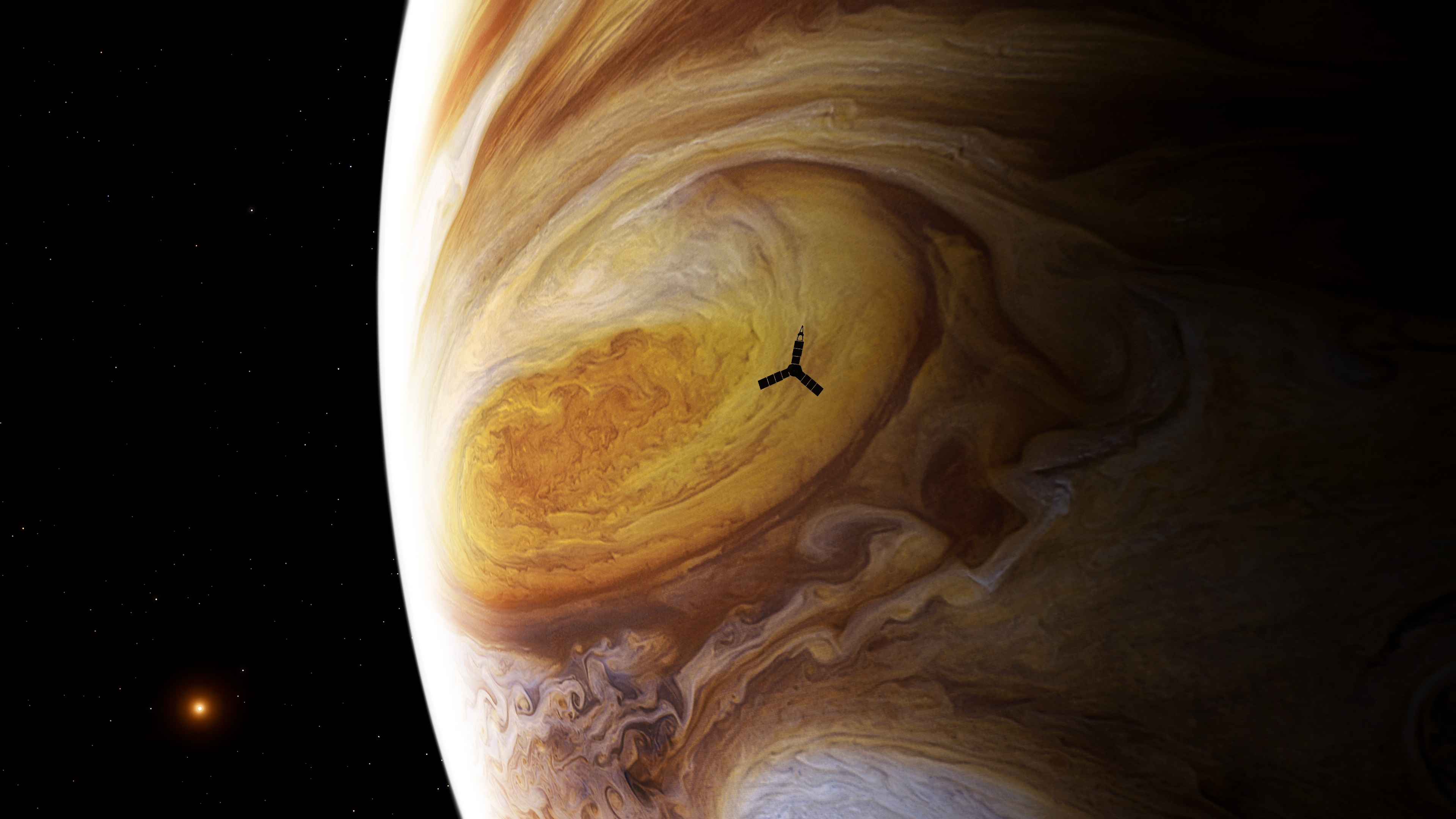 Free download Space Planet Universe Spaceship Jupiter 4K Wallpaper, Wallpaper(s)