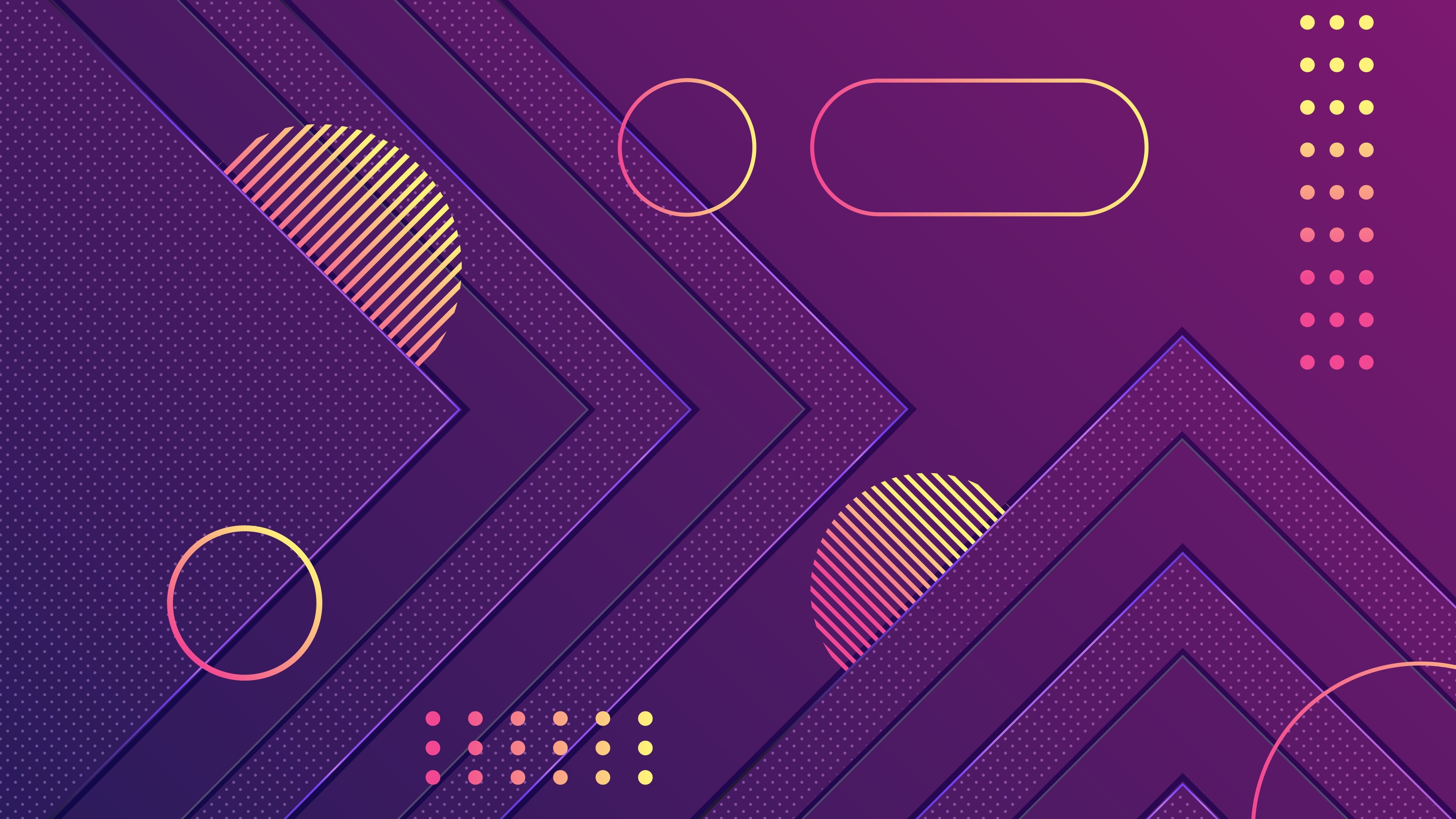 Free download Abstract Circle AI Art Purple Purple Background 4K Wallpaper, Wallpaper(s) website provided.