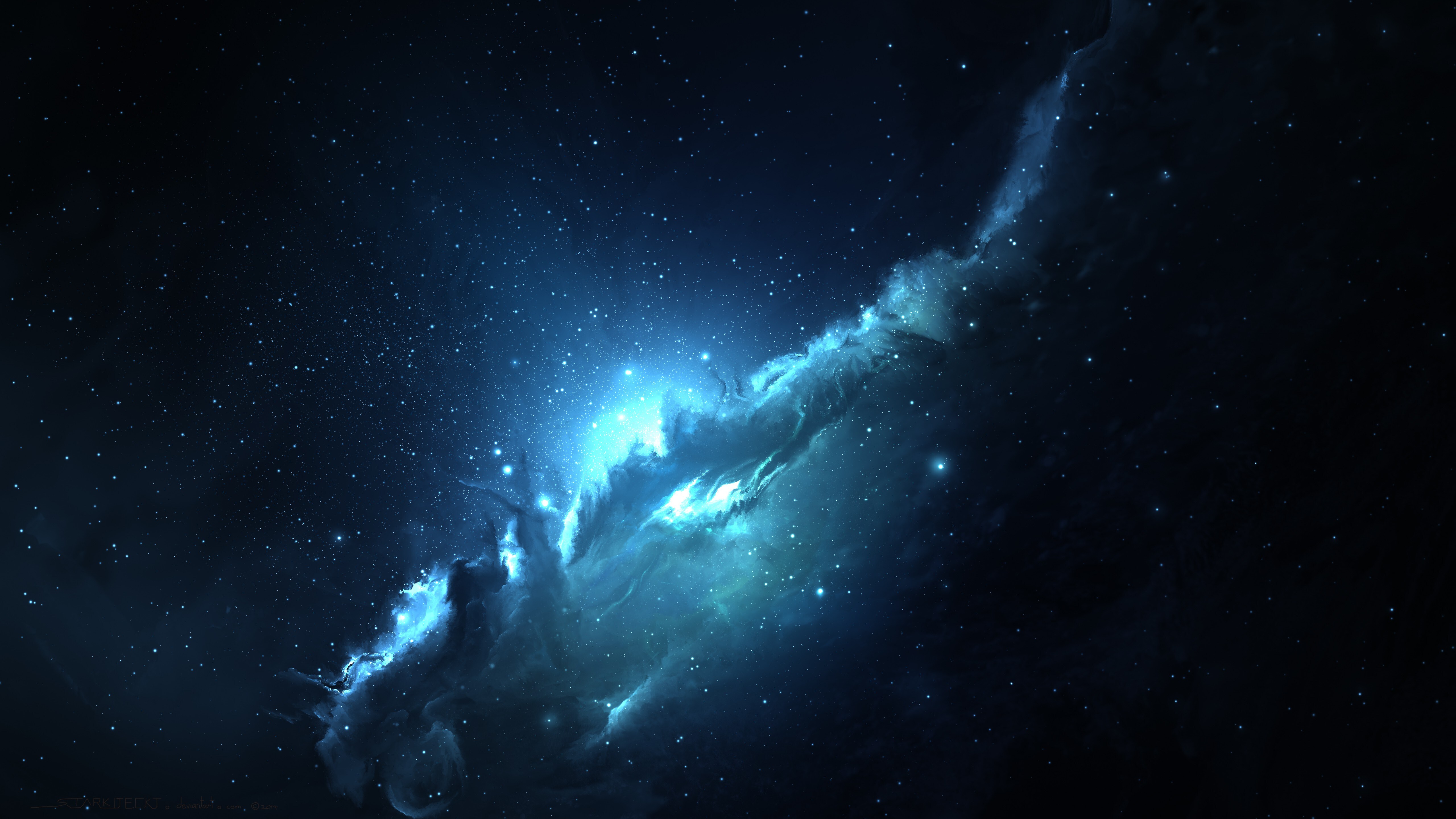 Free download Space Nebula Space Art AI Art 4K Wallpaper, Wallpaper(s) website provided.