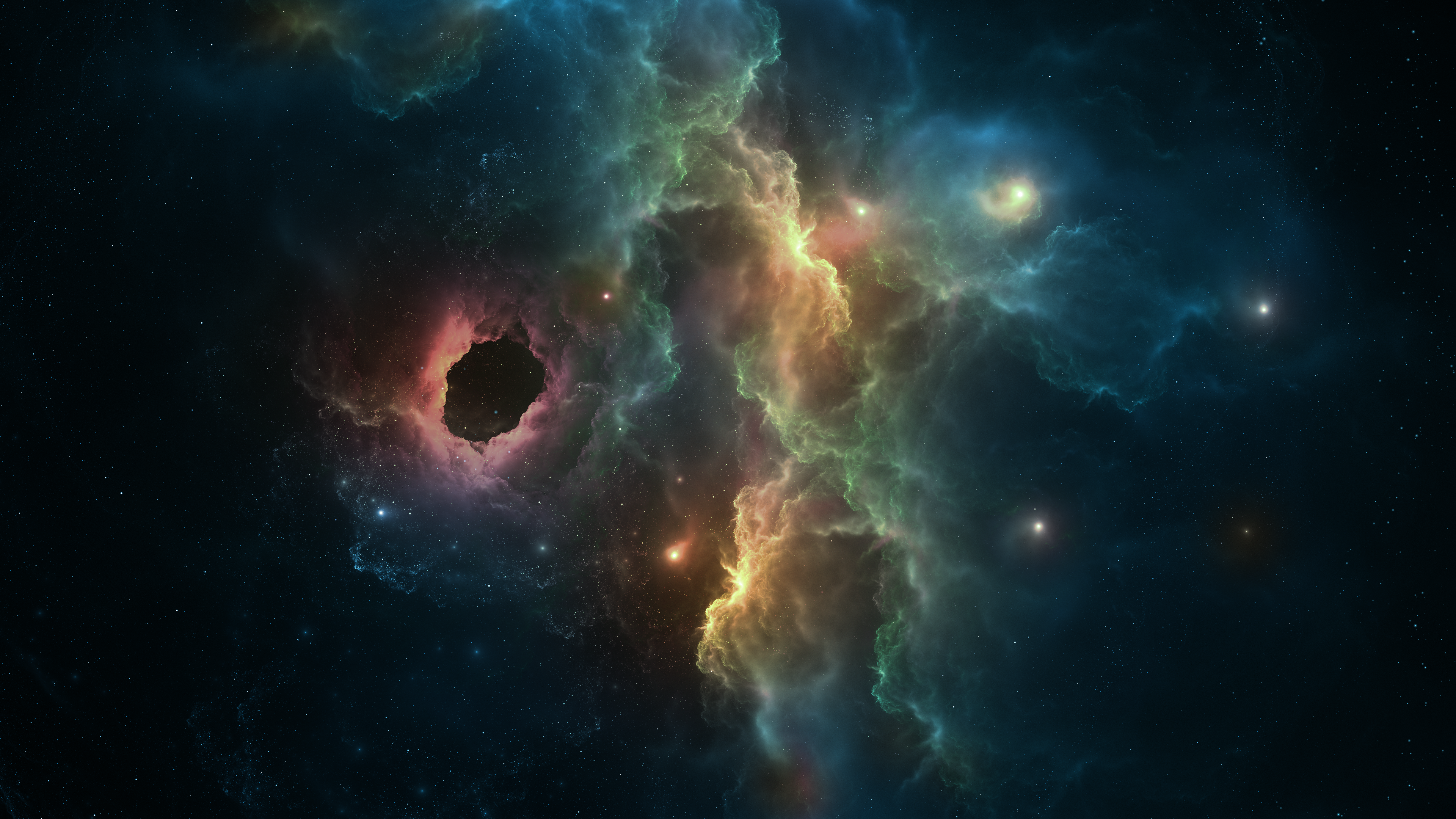 Free download Hypnosis AI Art Pictures Illustrations Space Star Planet Nebula Space Art 4K Wallpaper, Wallpaper(s) website provided.