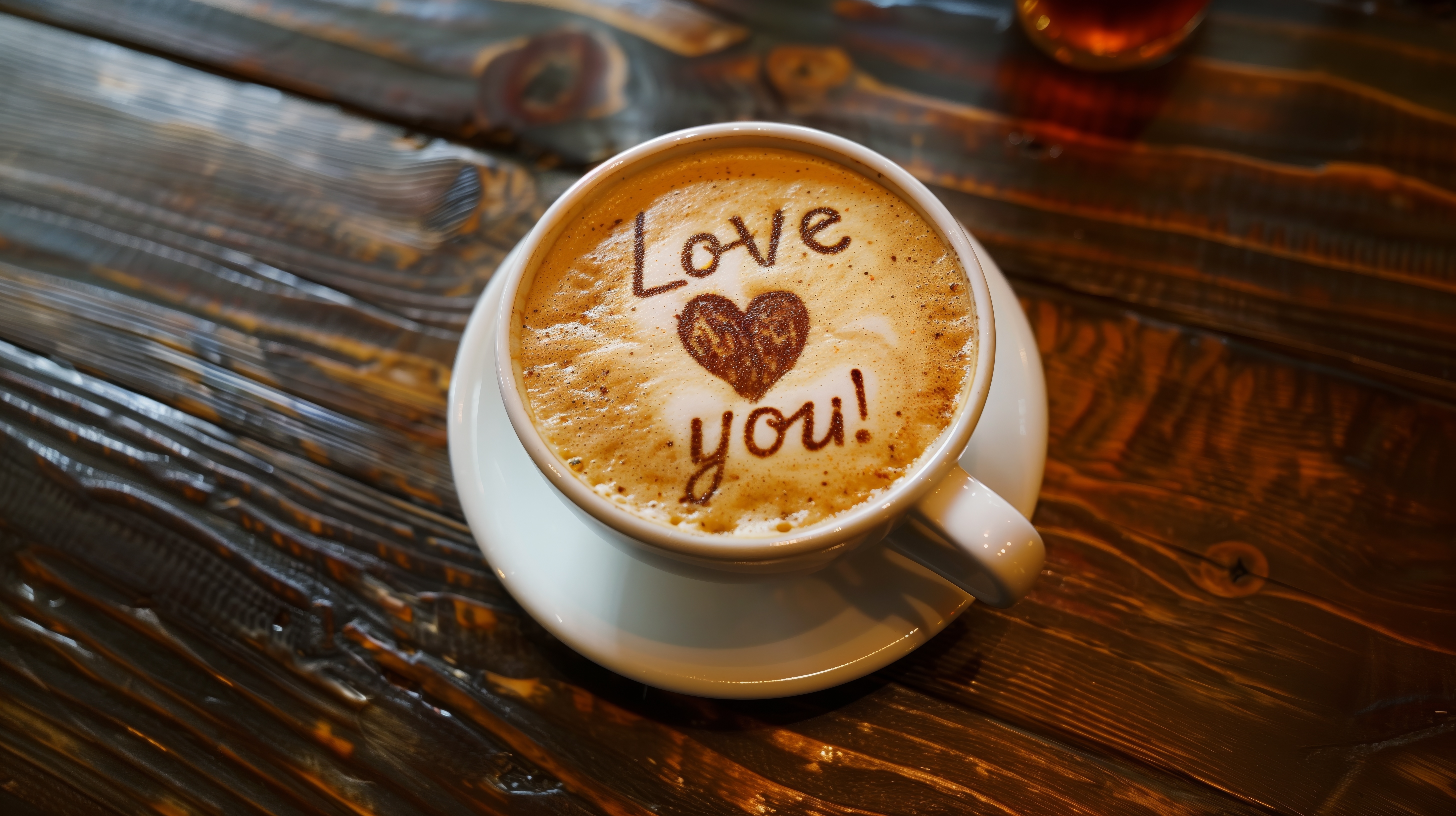 Free download AI Art Latte Coffee Heart Love Optimism Computer Wallpaper 4K Wallpaper, Wallpaper(s) website provided.