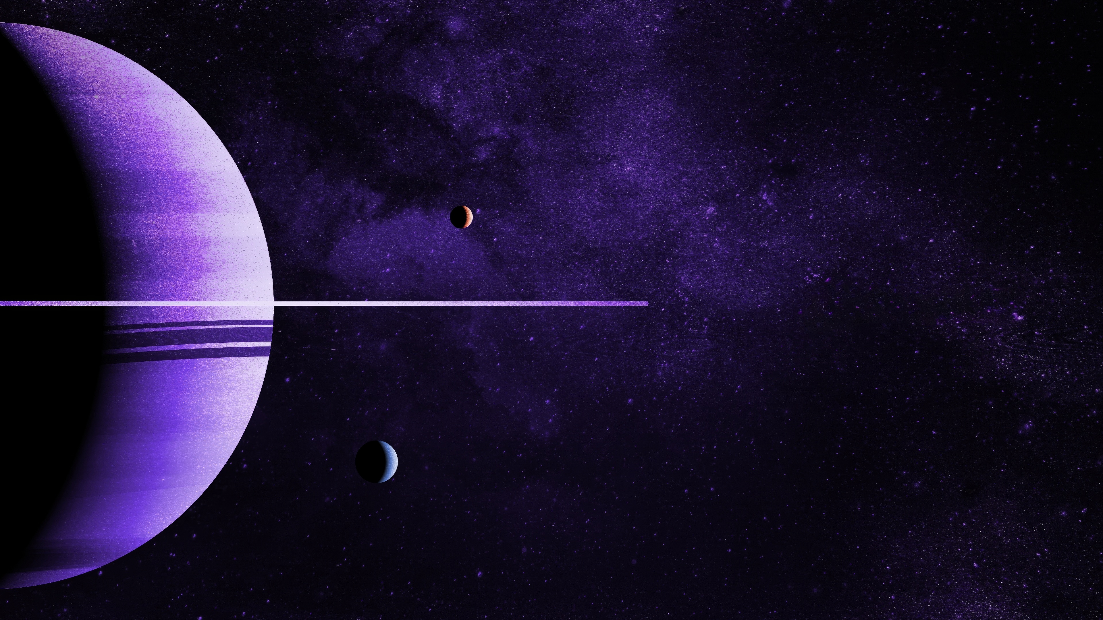Free download Planet Space Star Purple Space Universe 4K Wallpaper, Wallpaper(s) website provided.