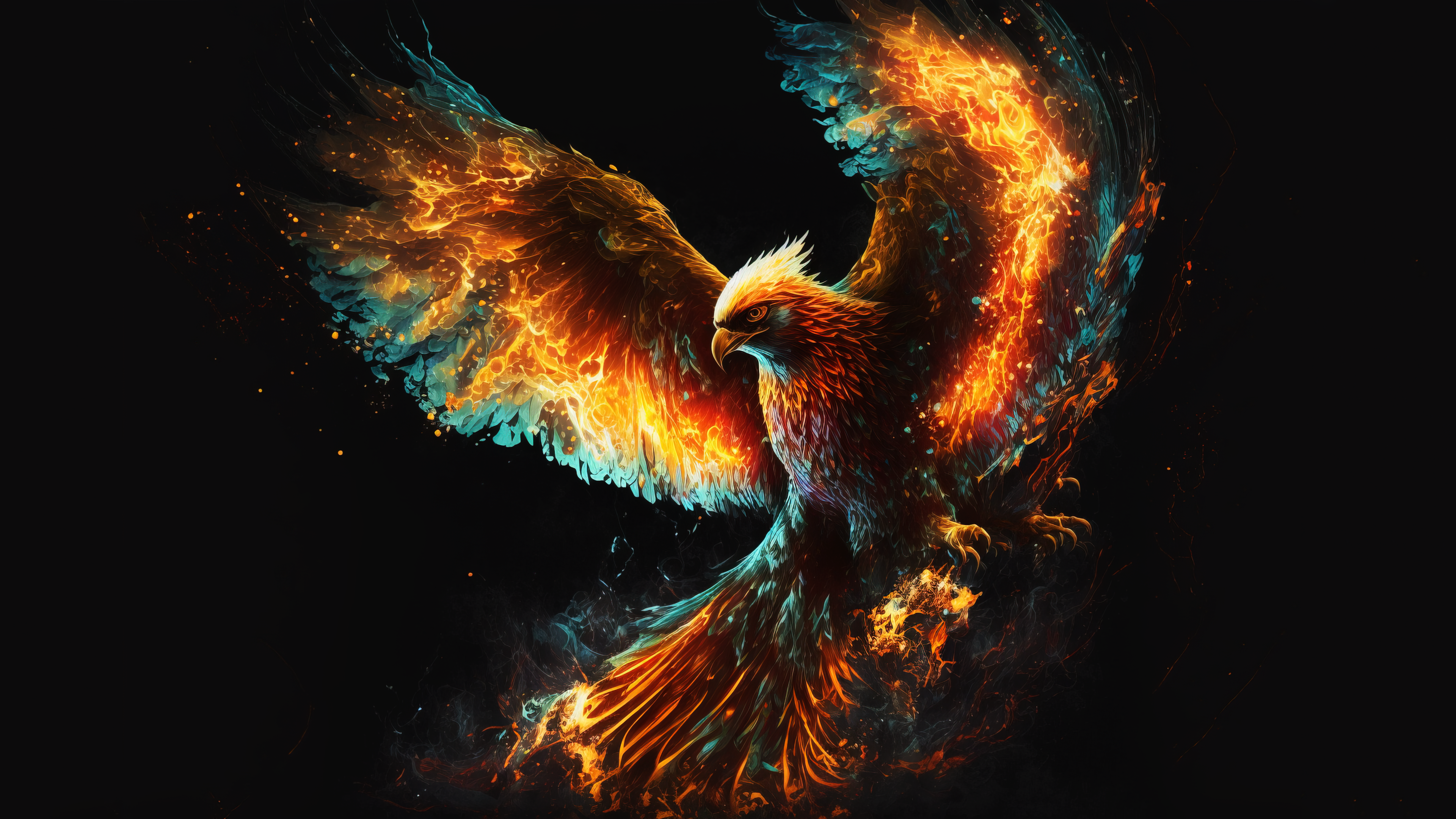 Free download Animal Art Simple Background Fantasy Art Biology Computer Wallpaper 4K Wallpaper, Wallpaper(s) website provided.