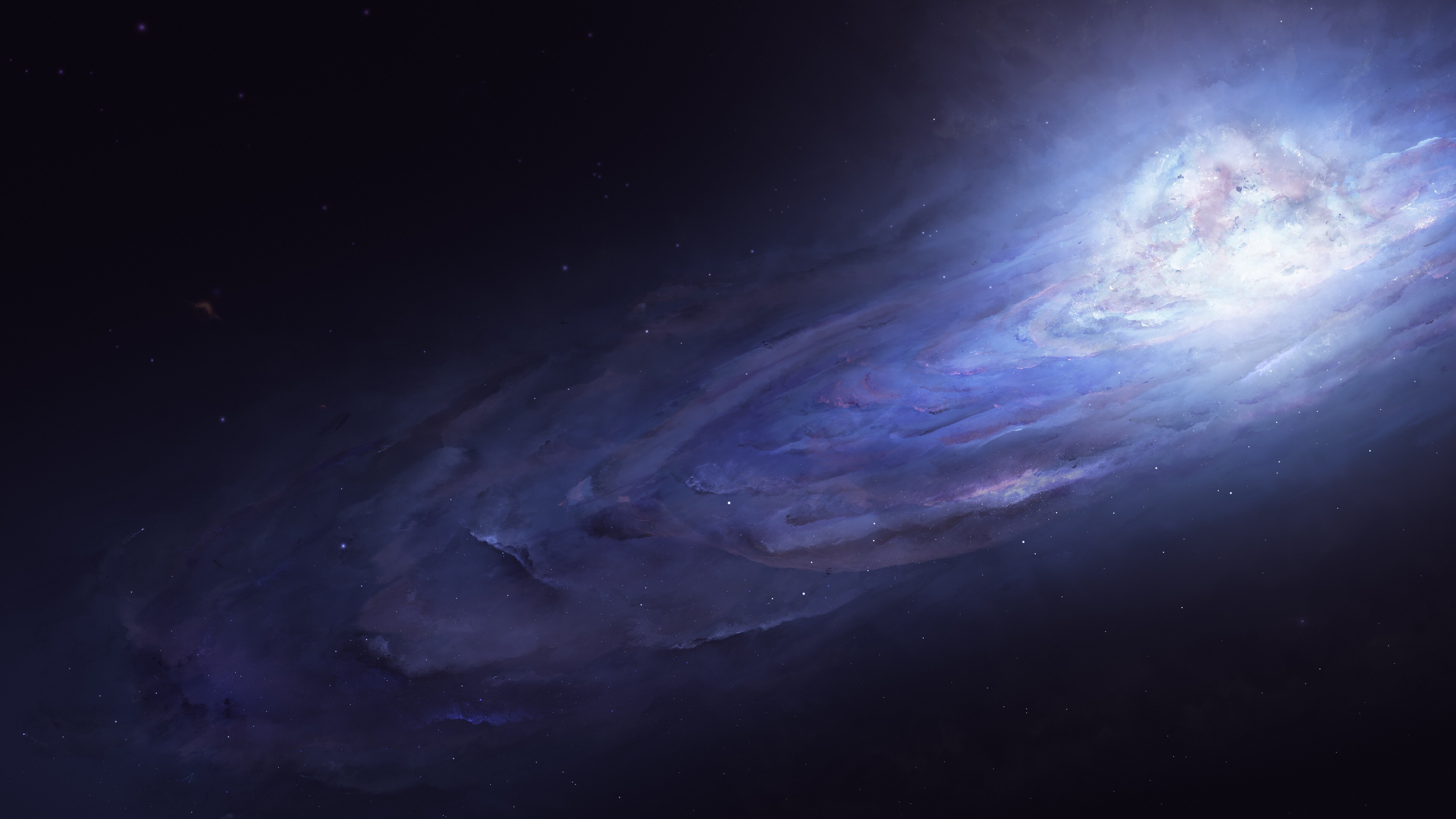 Free download Starry Sky Technology Science Fiction Space Galley Universe Stars Nebula Space AI Art Computer Wallpaper 4K Wallpaper, Wallpaper(s) website provided.