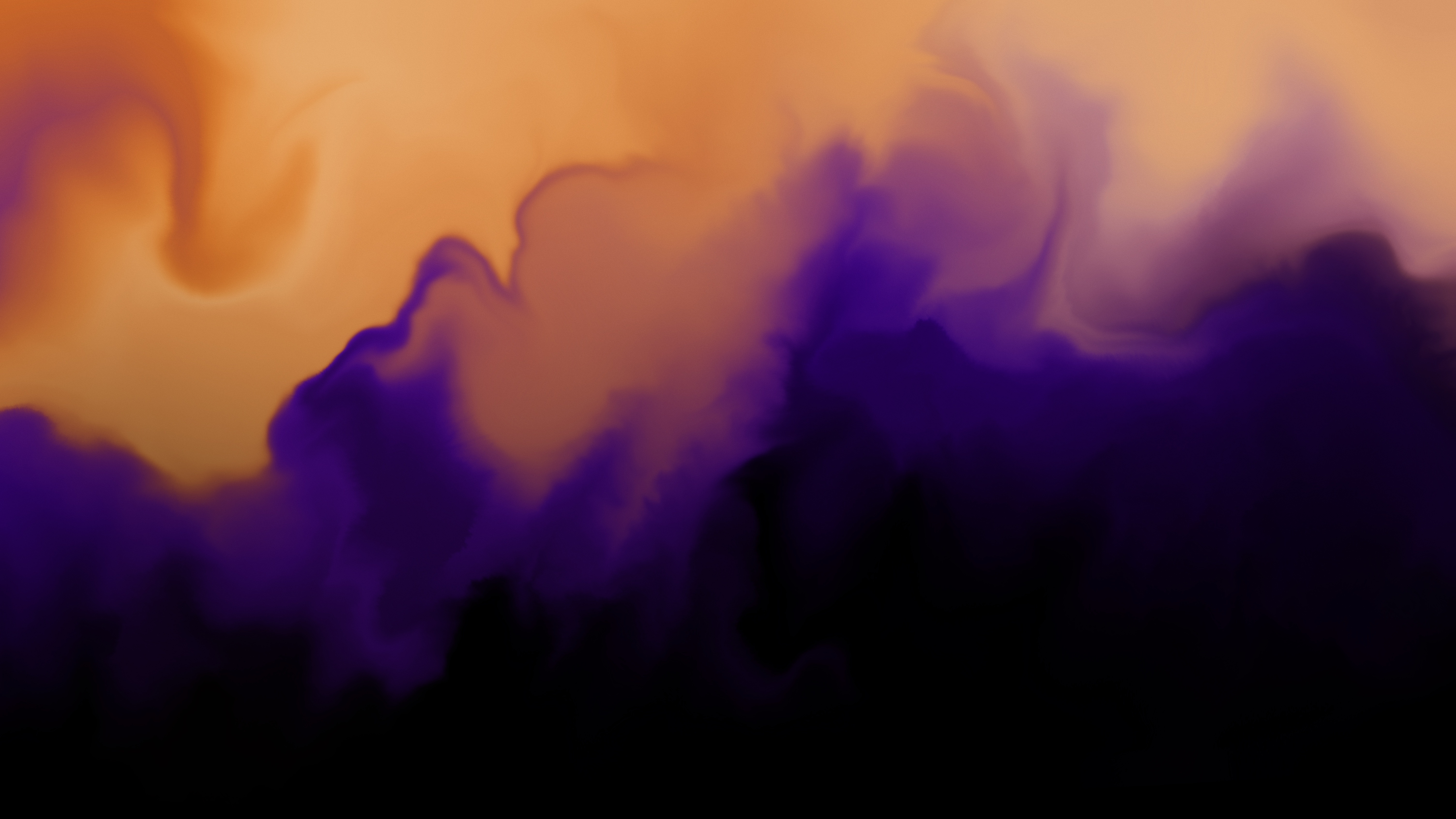 Free download Abstract Vibrant Gradient Rich Colorful Digital Art Vivid Color Peach Puff Color Breath Dark 4K Wallpaper, Wallpaper(s)