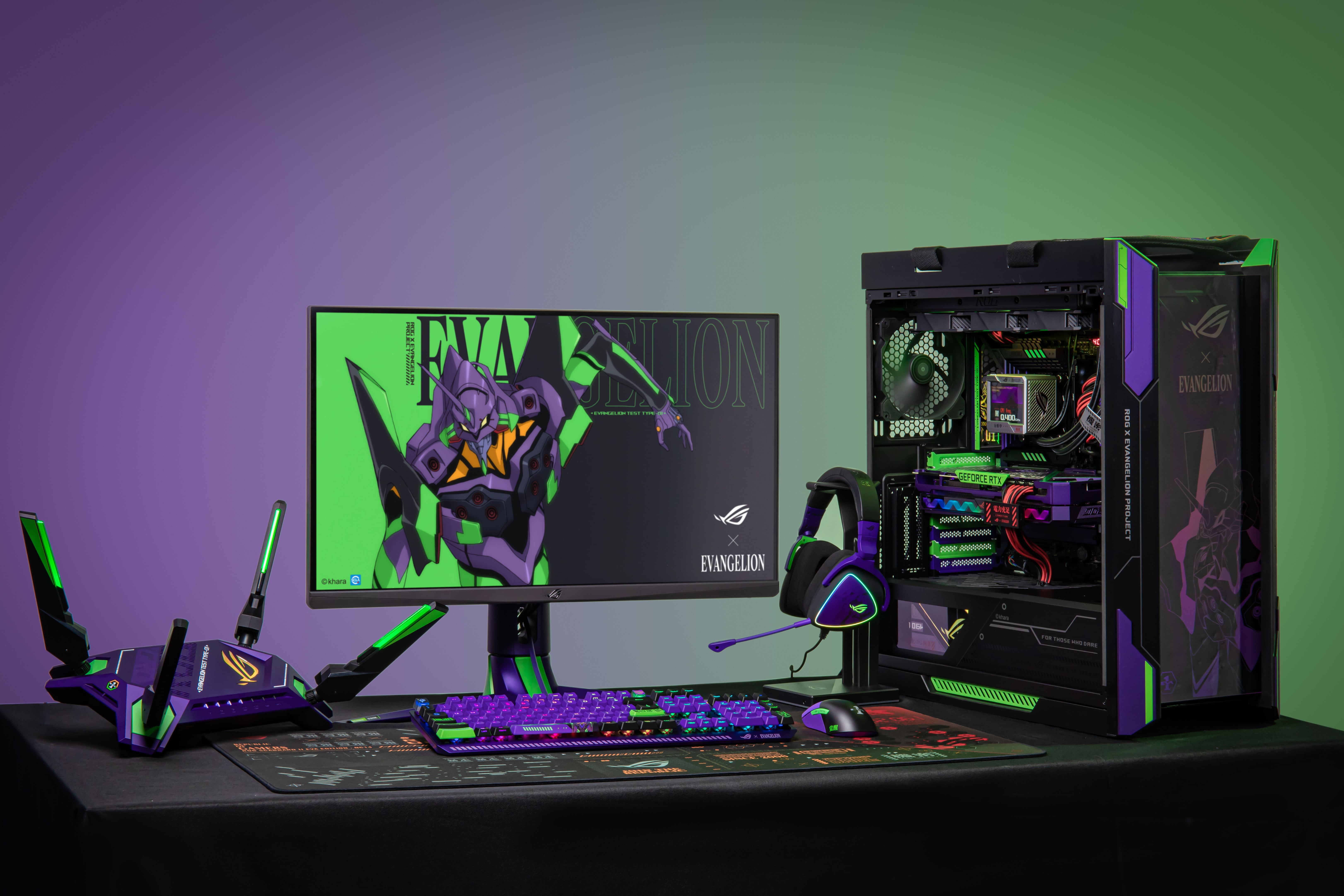 Free download Version Chassis Unit Water Cooling Cross Mechanical Keyboard Gospel Evangelion 4K Wallpaper, Wallpaper(s)