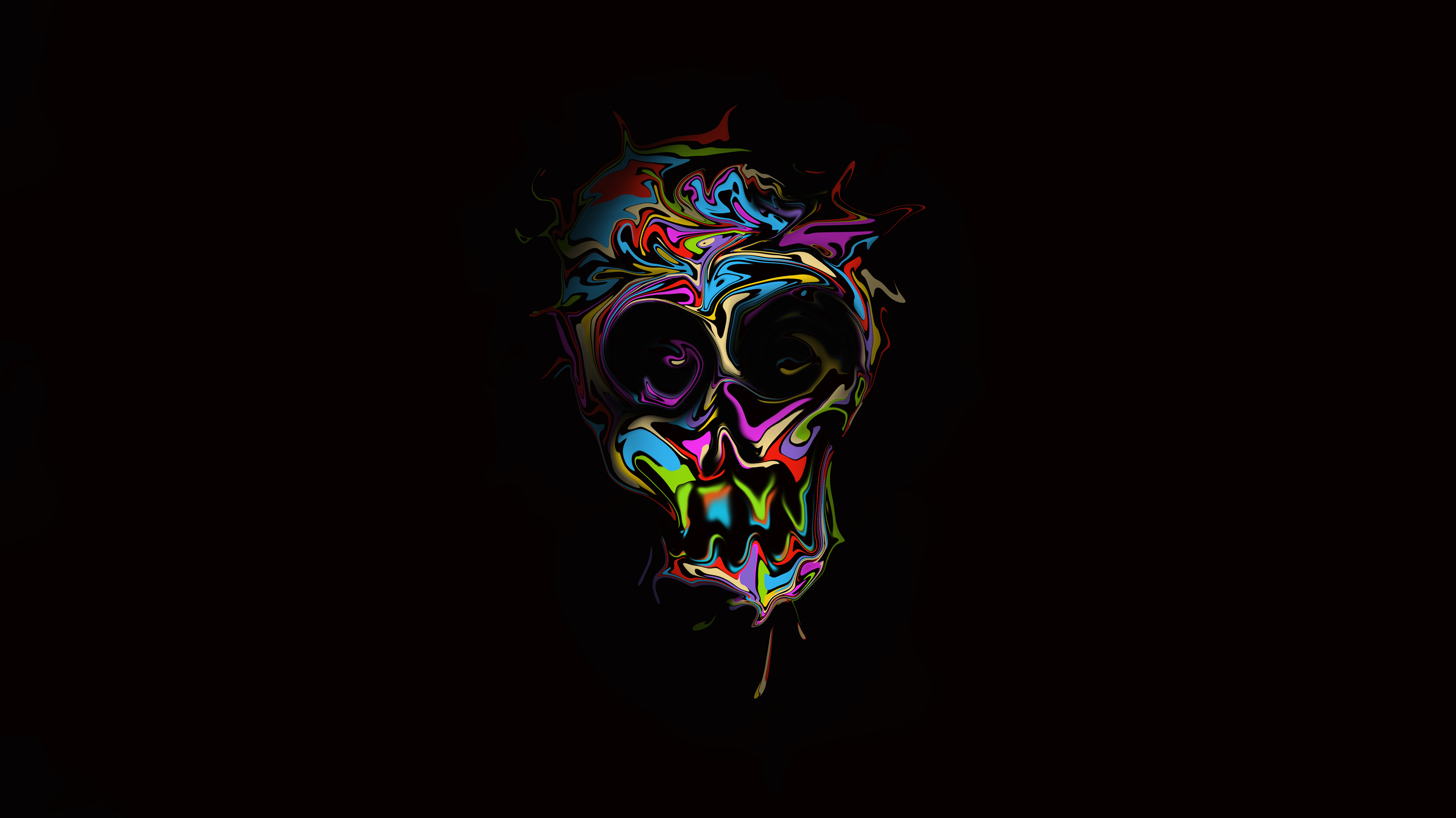 Free download Vector Skull and Crossbow Black Background Digital Illustration Simple Background 4K Wallpaper, Wallpaper(s) website provided.
