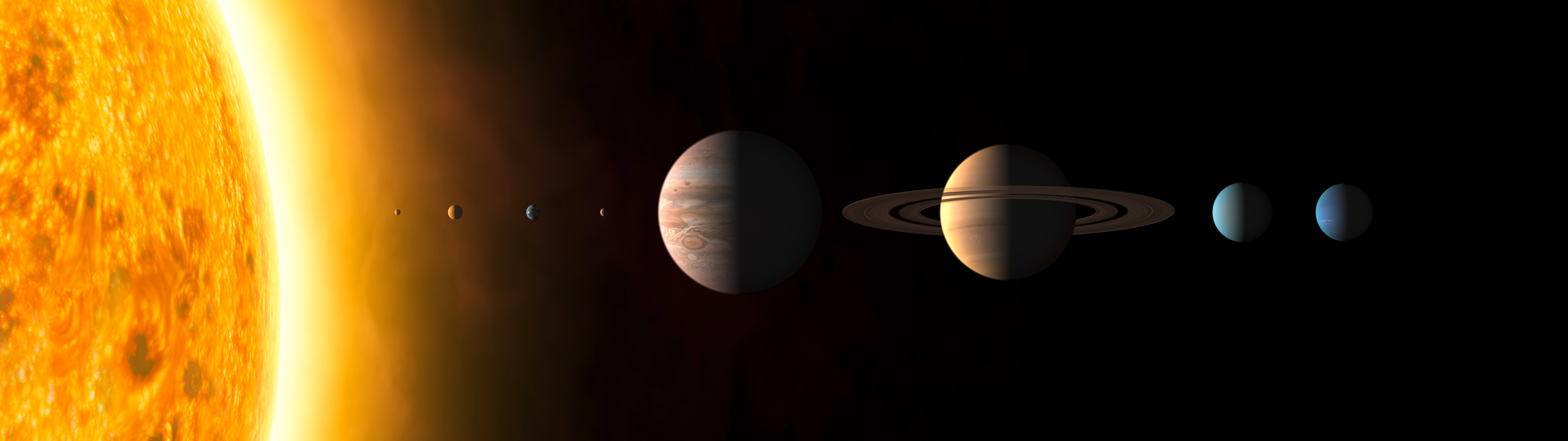 Free download Planet Space Solar System Sun Universe Planet Computer Wallpaper 8K Wallpaper, Wallpaper(s) website provided.