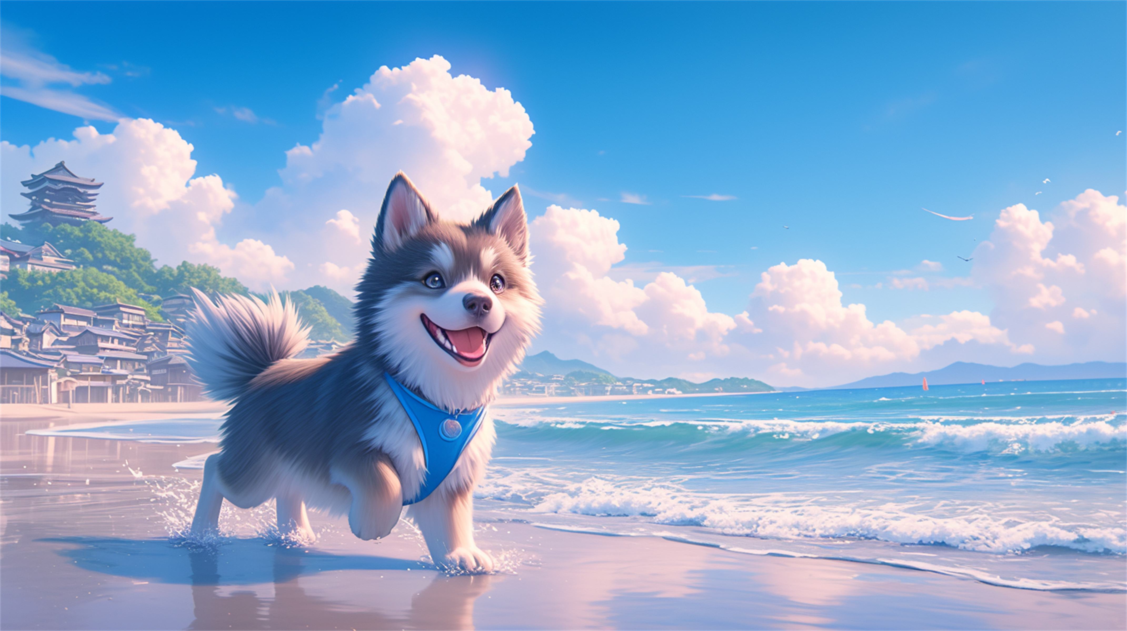 Free download Dogs, animation, creatures, AI, computer wallpaper, 4K wallpaper, Wallpaper(s) website provided.