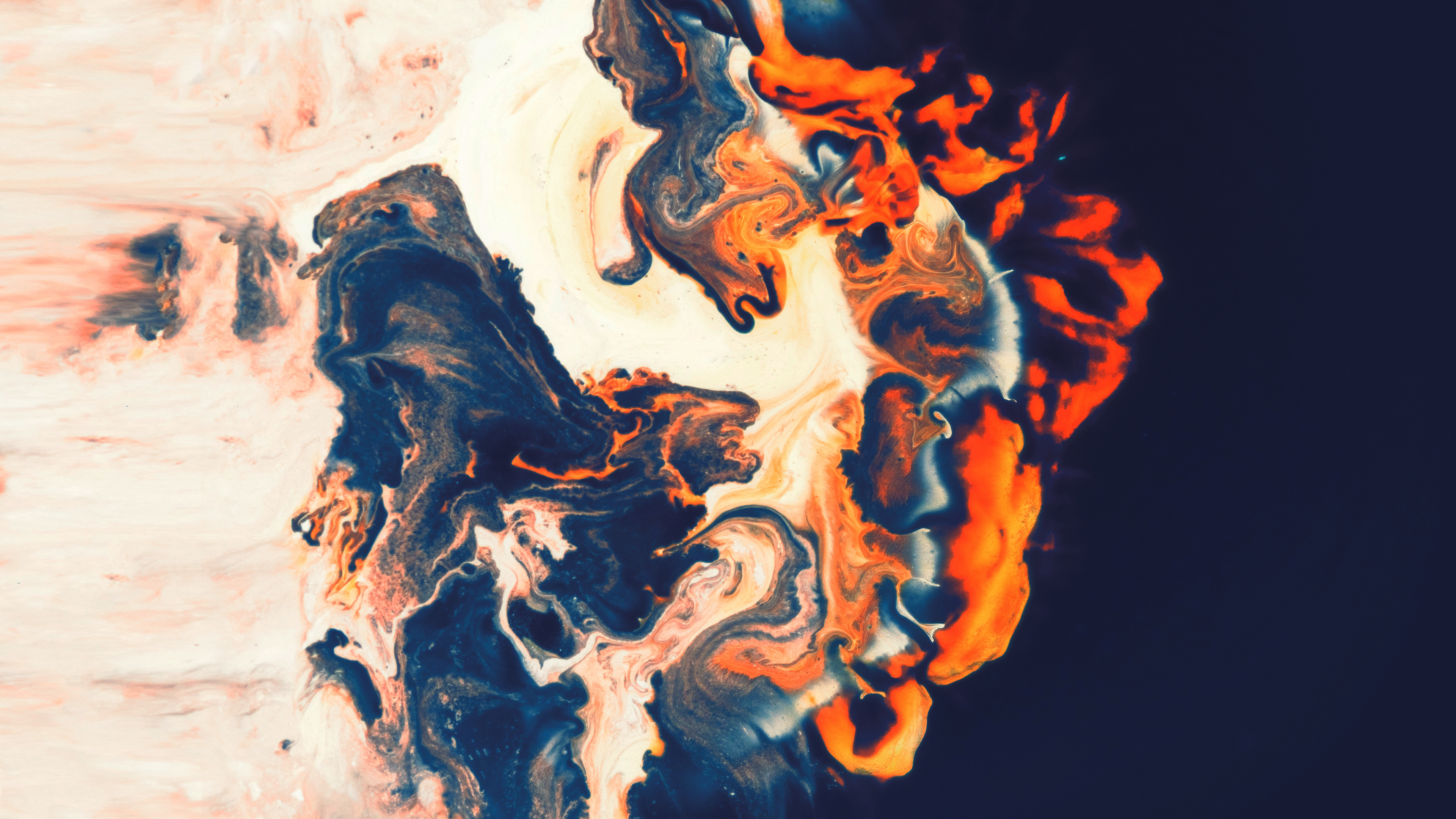 Free download Abstract Fluid Shapes 4K Wallpaper, Wallpaper(s) website provided.