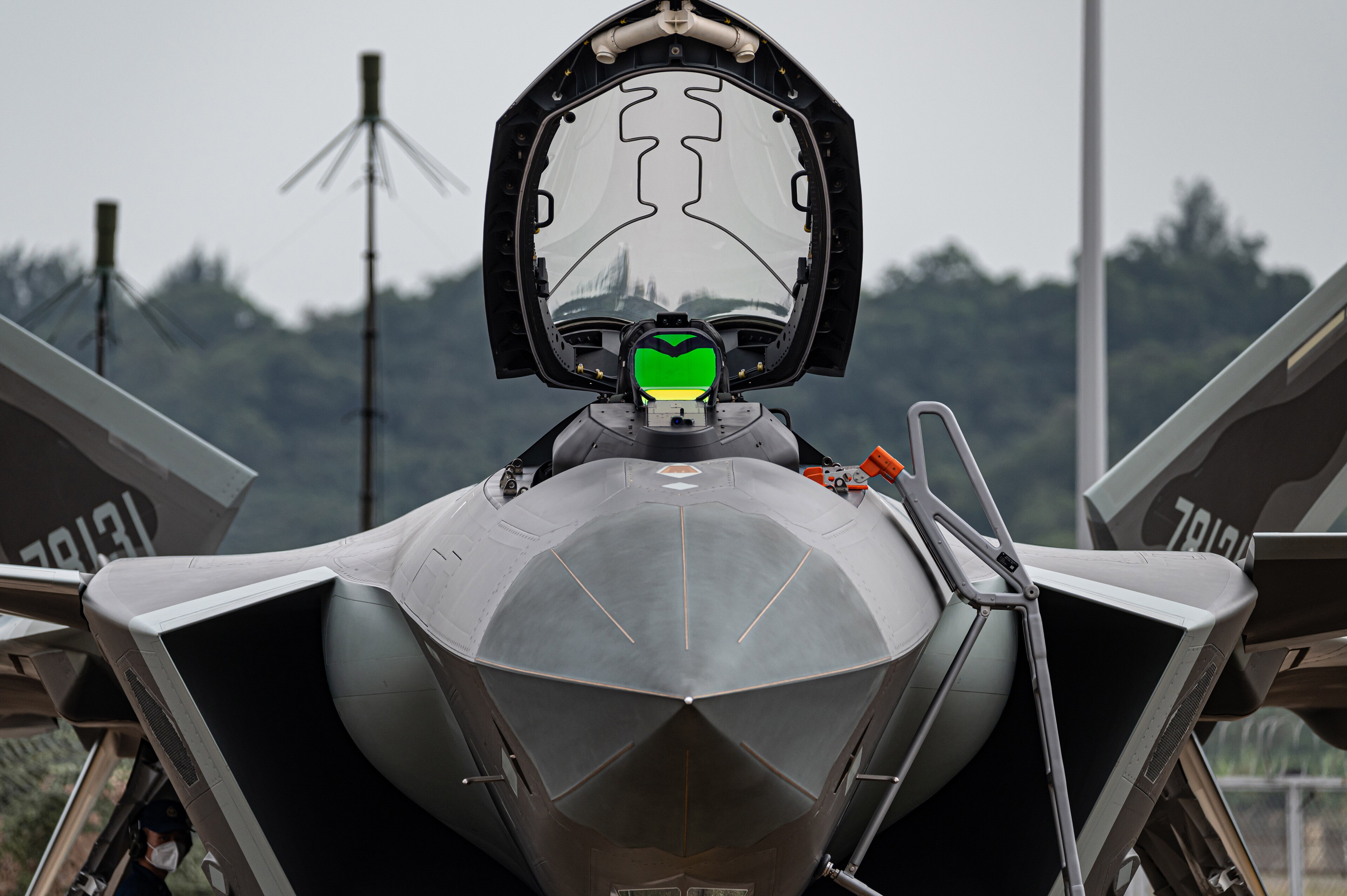 Free download Air Force Aircraft Blur Background Depth of Field Military Aircraft 4K Wallpaper, Wallpaper(s)