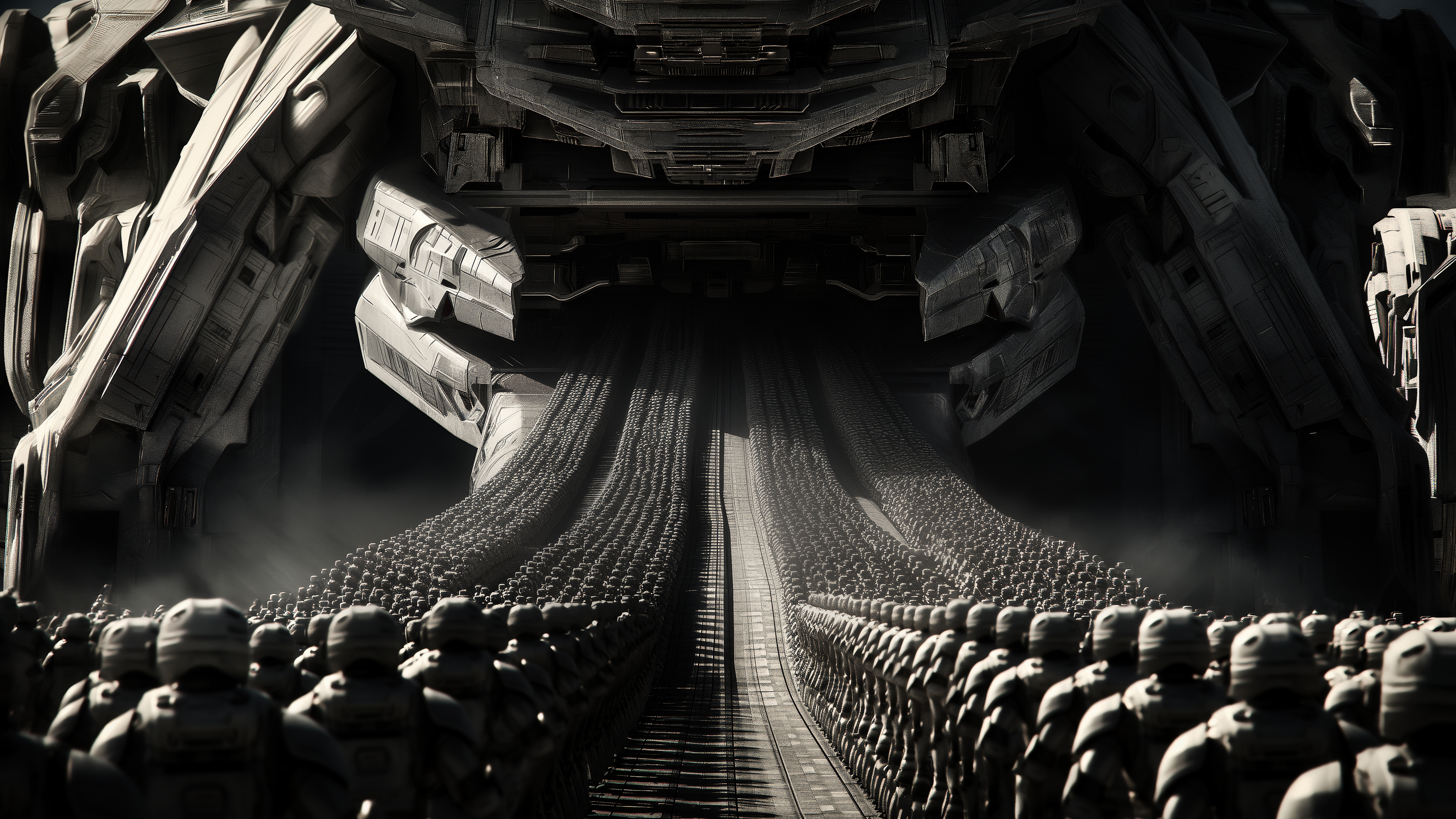 Free download Soldier Soldier Spaceship Artificial Intelligence Art Army Computer Wallpaper 4K Wallpaper, Wallpaper(s) website provided.