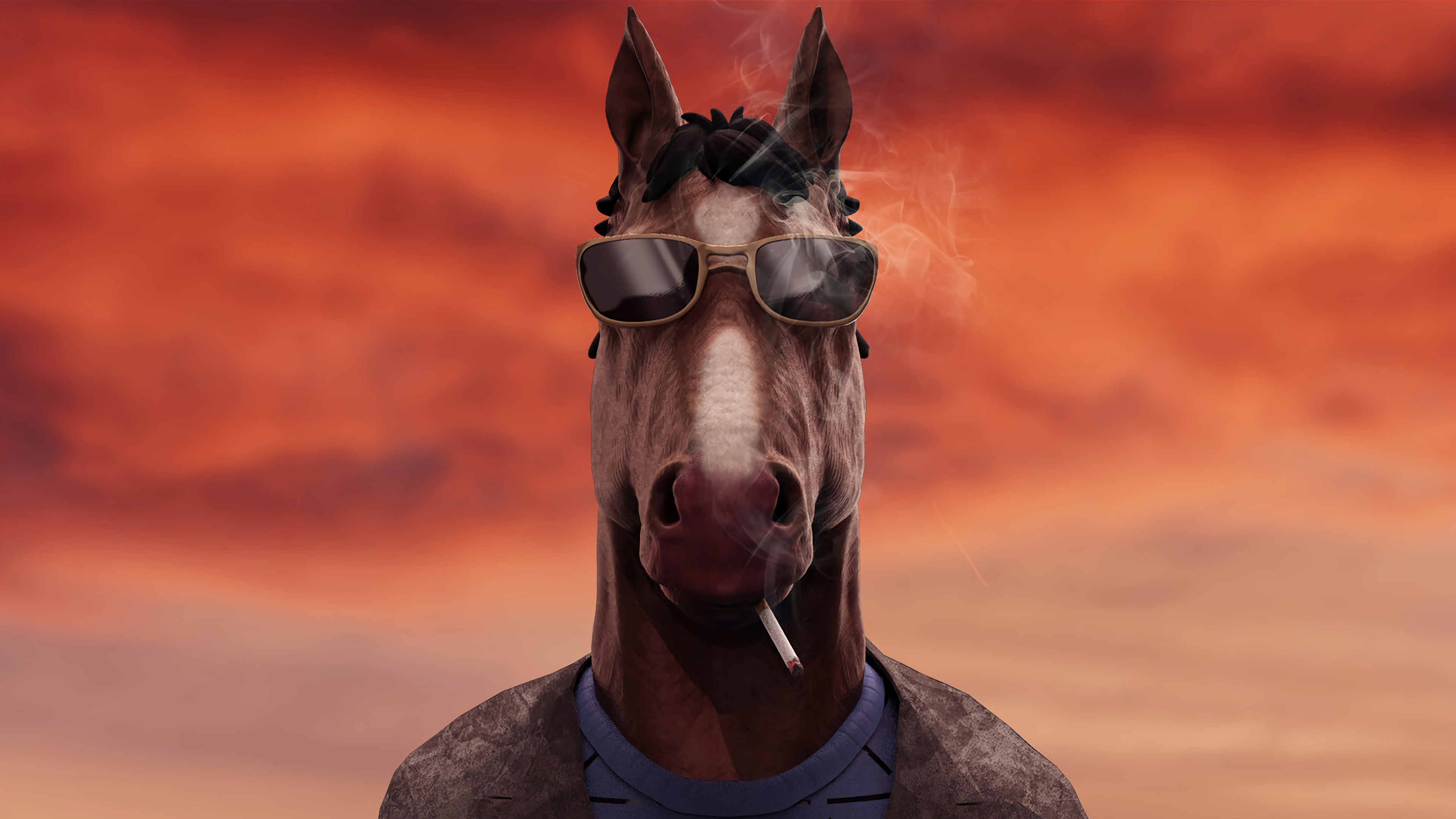 Free download AI Art Knight Character Design Horse Smoke TV TV Series Concept Art Illustrations 4K Wallpaper, Wallpaper(s)