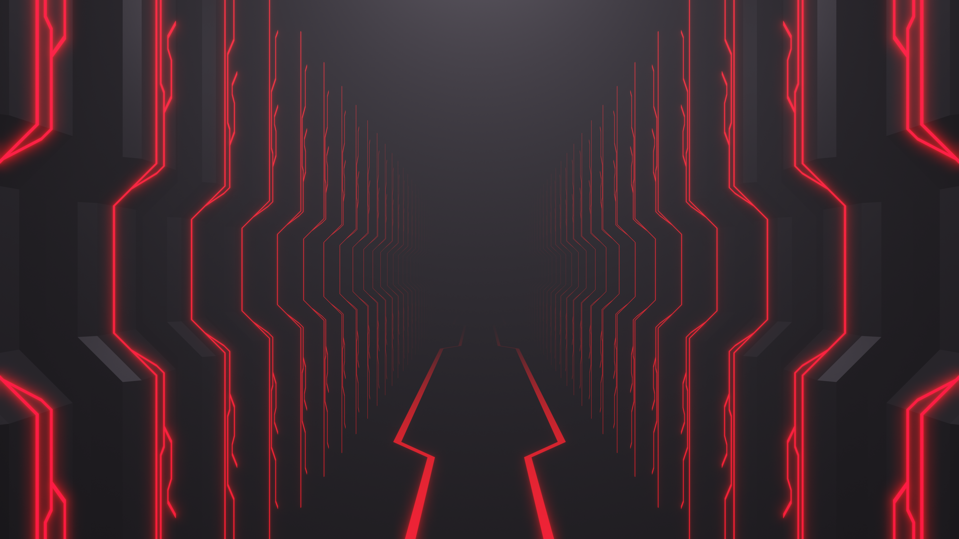 Free download Abstract red symmetric 4K wallpaper, Wallpaper(s) website provided.