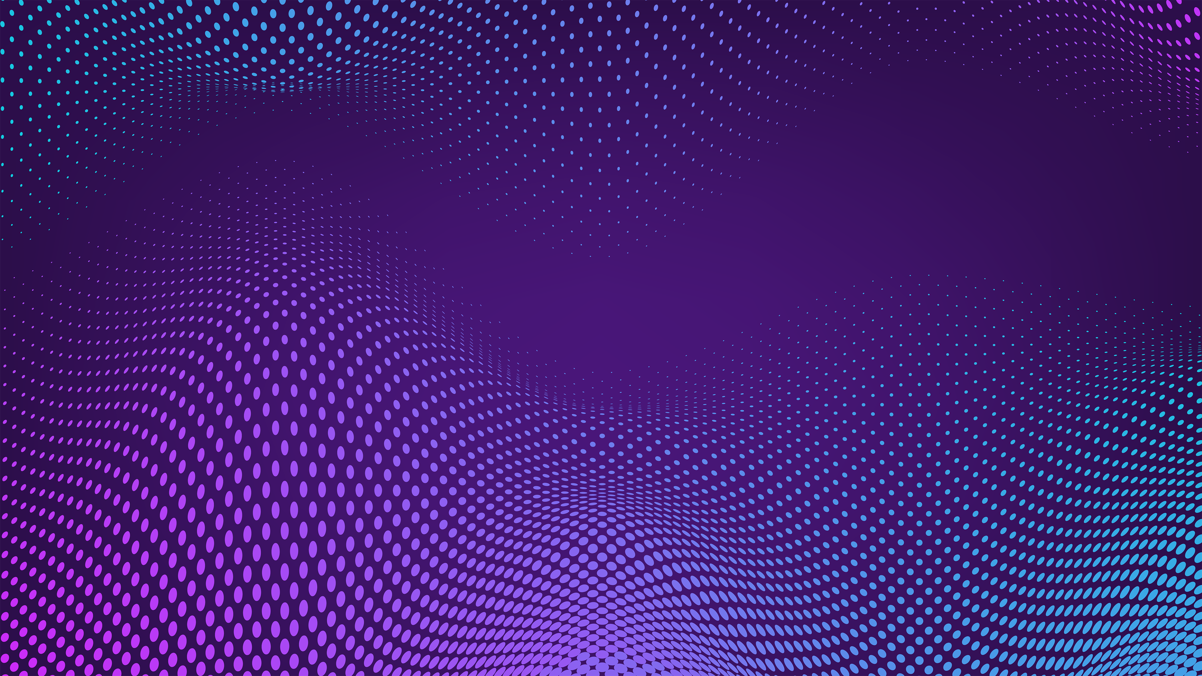 Free download Cyan Purple Dots Psychedelic Pattern 4K Wallpaper, Wallpaper(s) website provided.