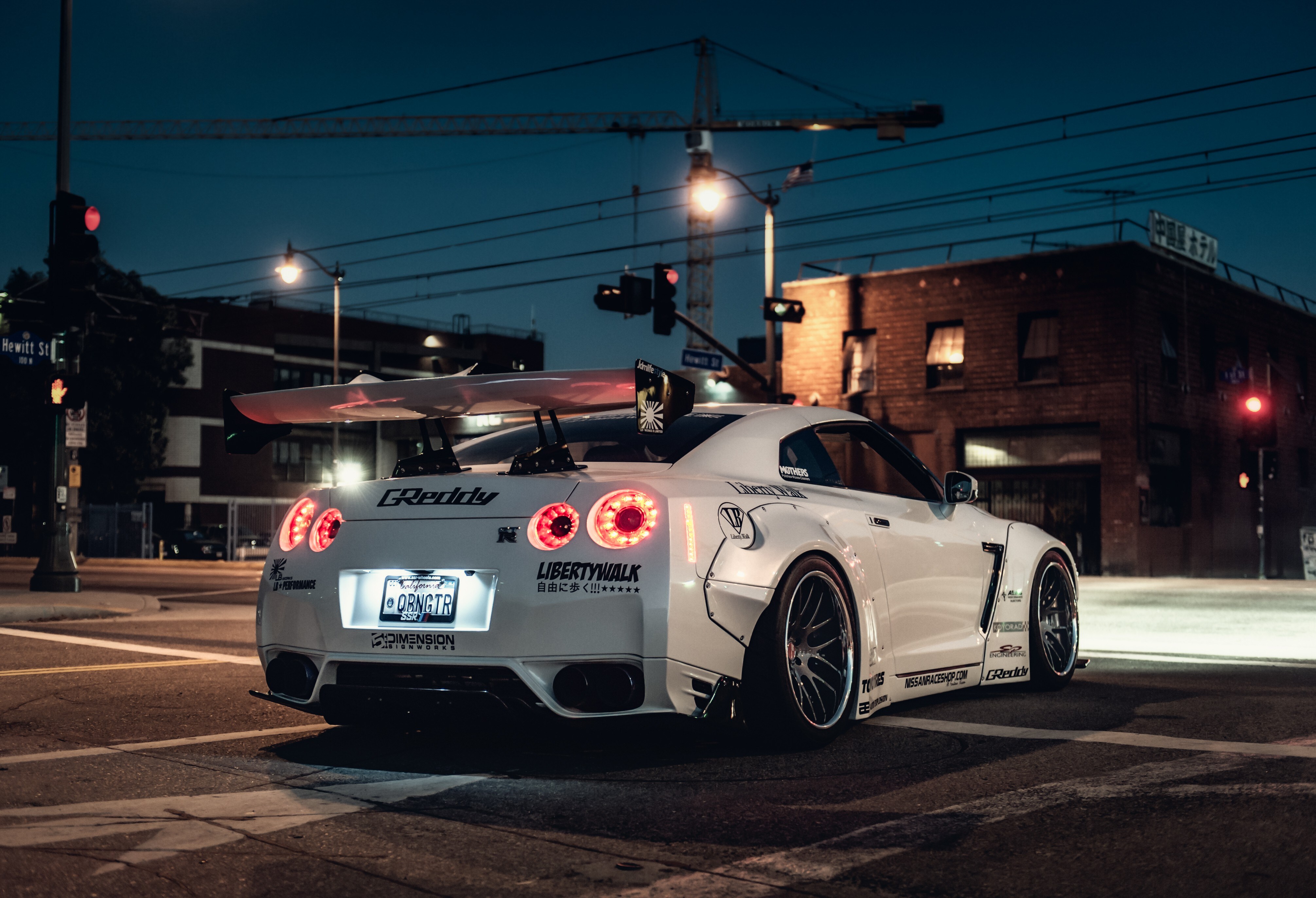Free download Car Night Vehicle City White Games Sports Car GTA Computer Wallpaper 4K Wallpaper, Wallpaper(s) website provided.