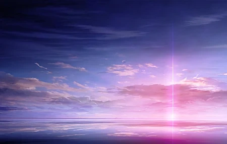 Free download Purple Sky Landscape Clouds Sunshine Sky 4K Wallpaper, Wallpaper(s) website provided.