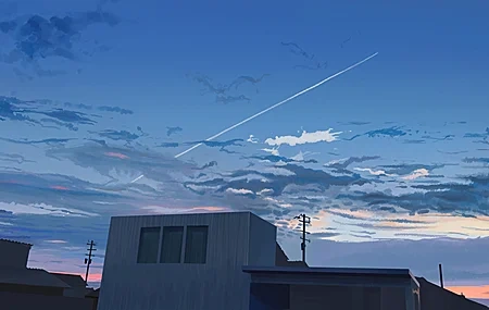 Free download Sky Cloud Architecture AI Art 4K Wallpaper, Wallpaper(s) website provided.