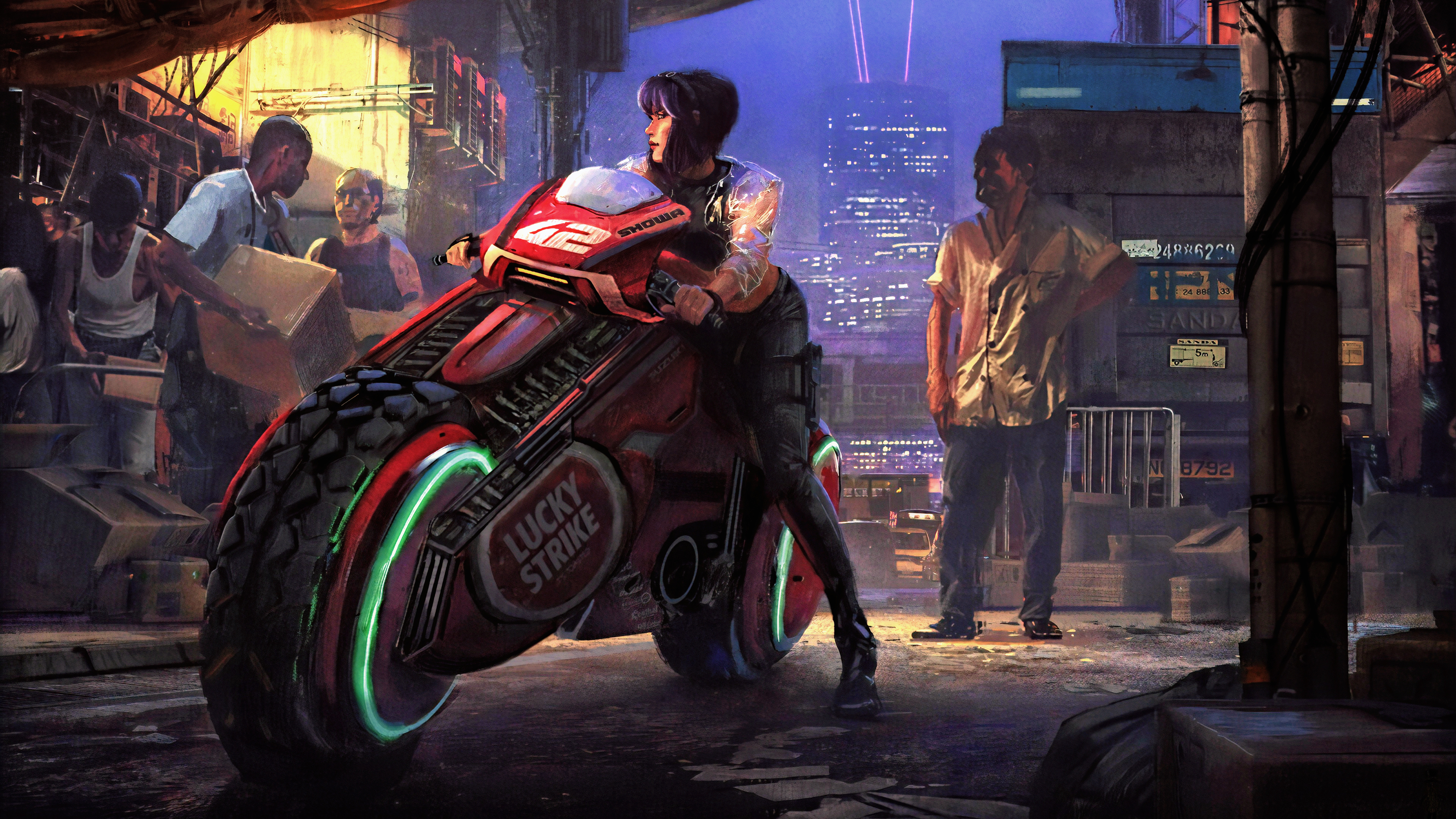 Free download Women Science Fiction Novels AI Art Concept Art Futurism Computer Cyberpunk Cyber Vehicle Ghost Cyber Cyber Cyber Cyber Vehicle Ghost Case 4K Wallpaper, Wallpaper(s) website provided.
